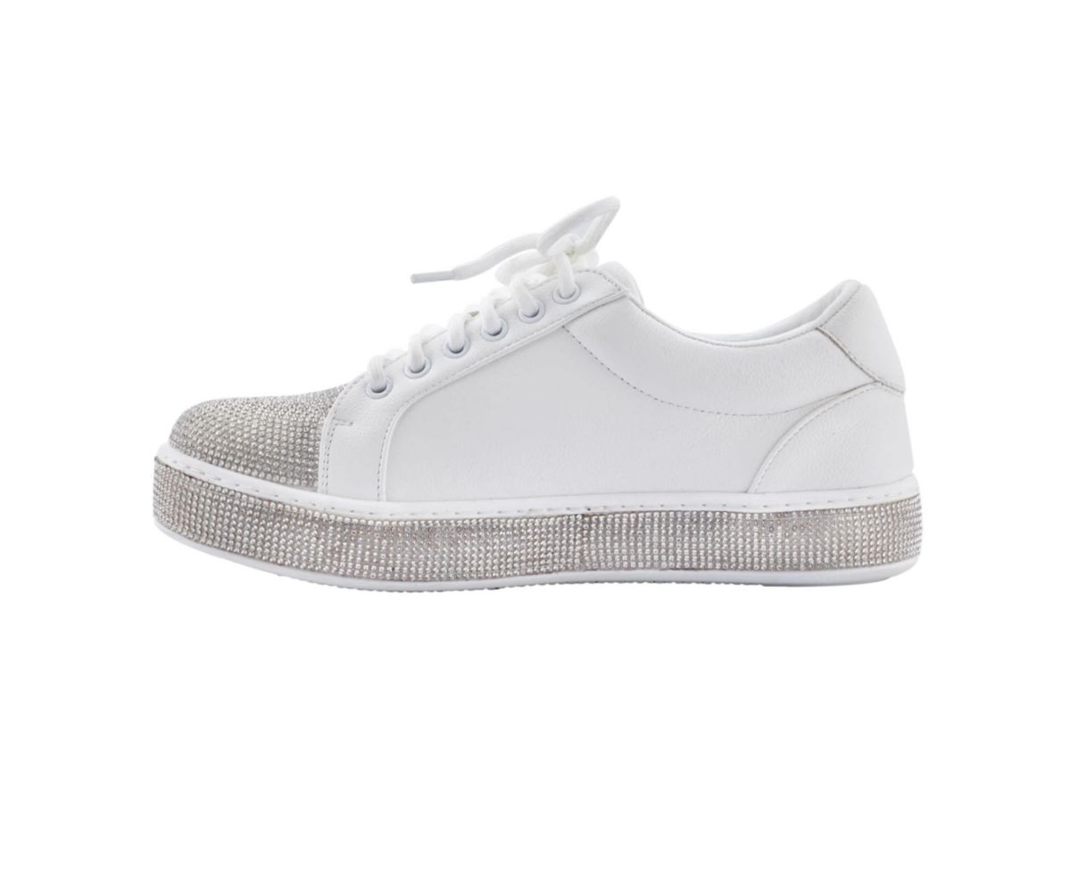 Legend, Fashion Athletic Sneaker On A Glitzy Platform