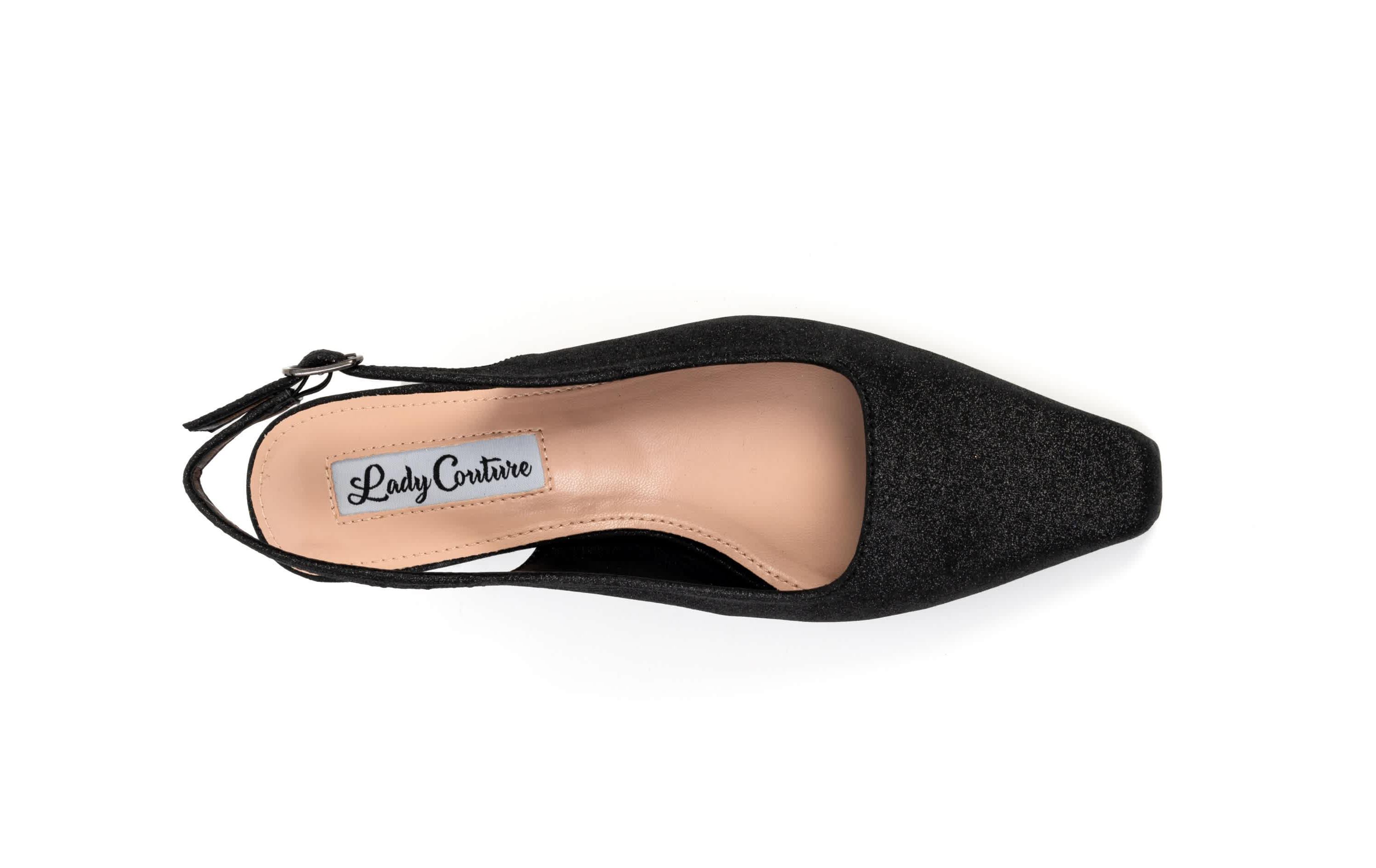 Natalie, Rhinestone Heel Slingback