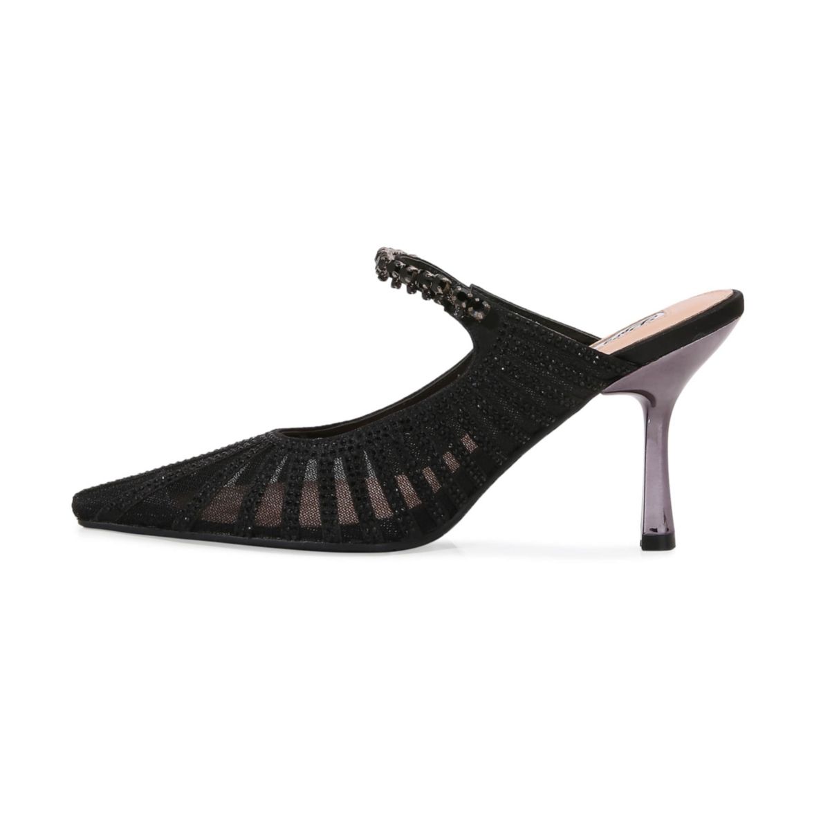 Love, Mesh Rhinestone Slide