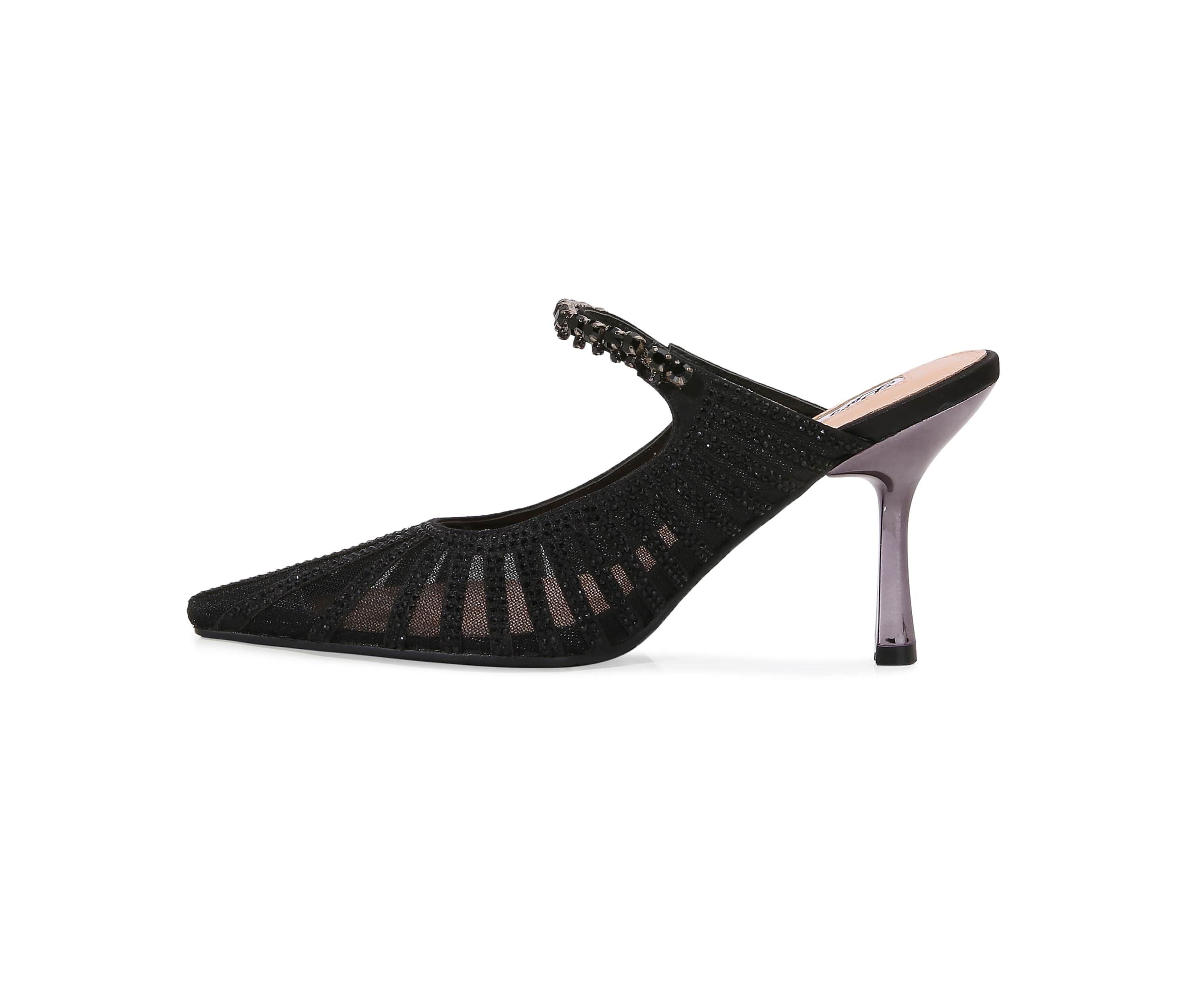 Love, Mesh Rhinestone Slide