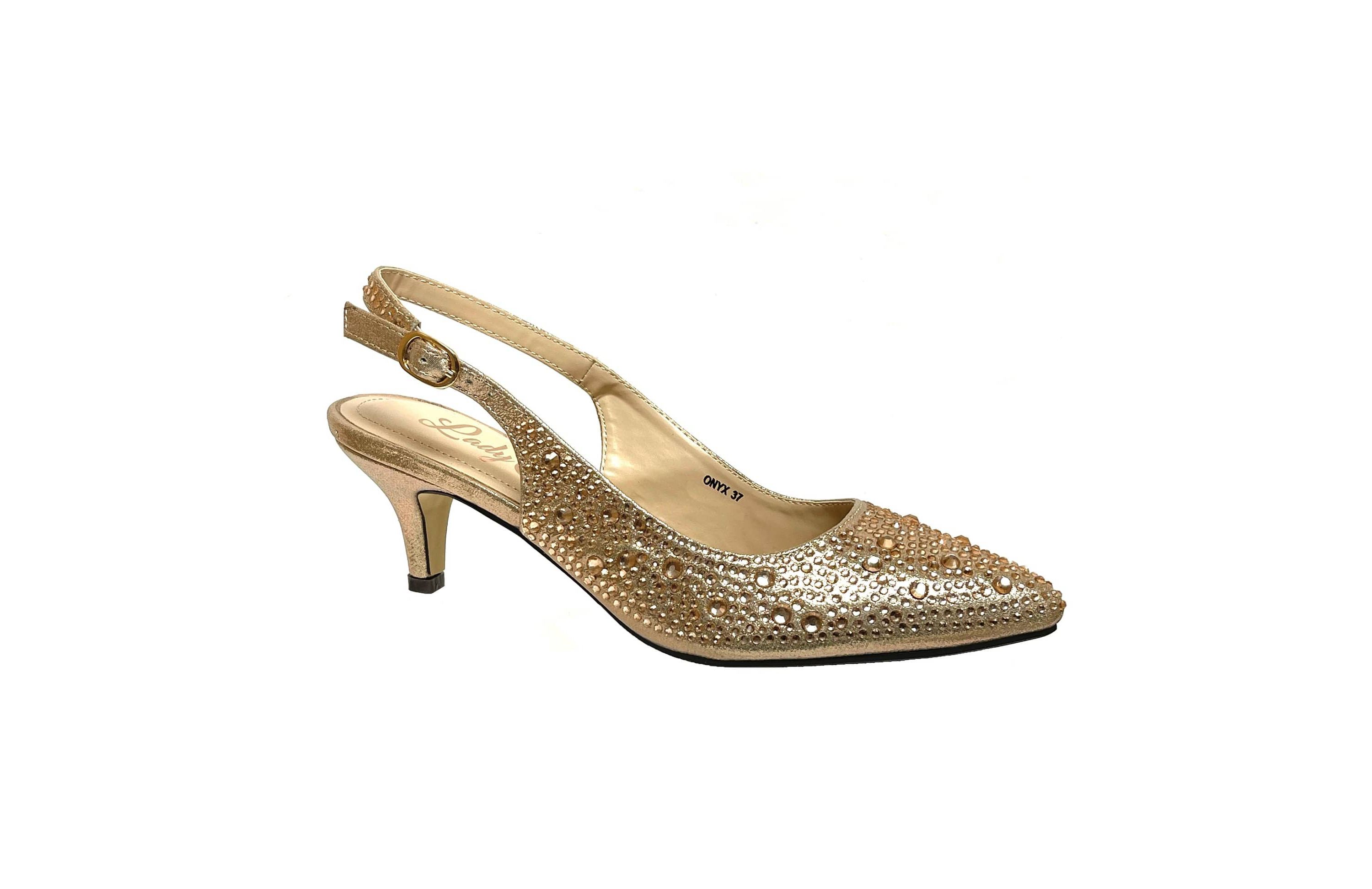 Onyx, Slingback Dressy Pump