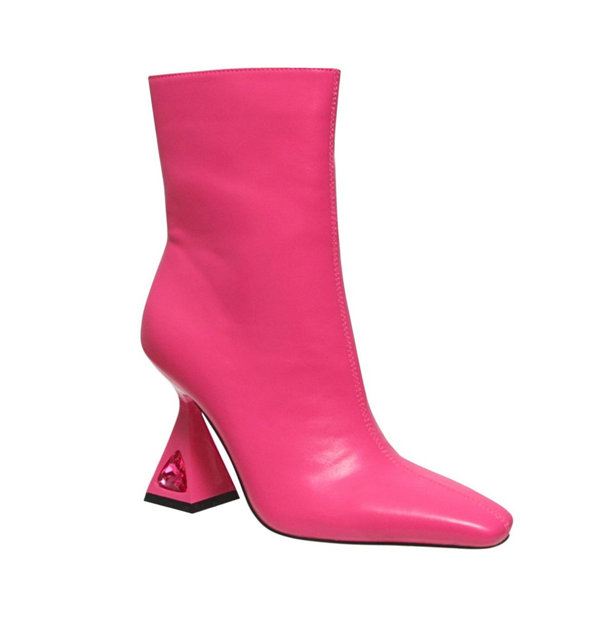 Molly, Jewel Metallic Heel Bootie