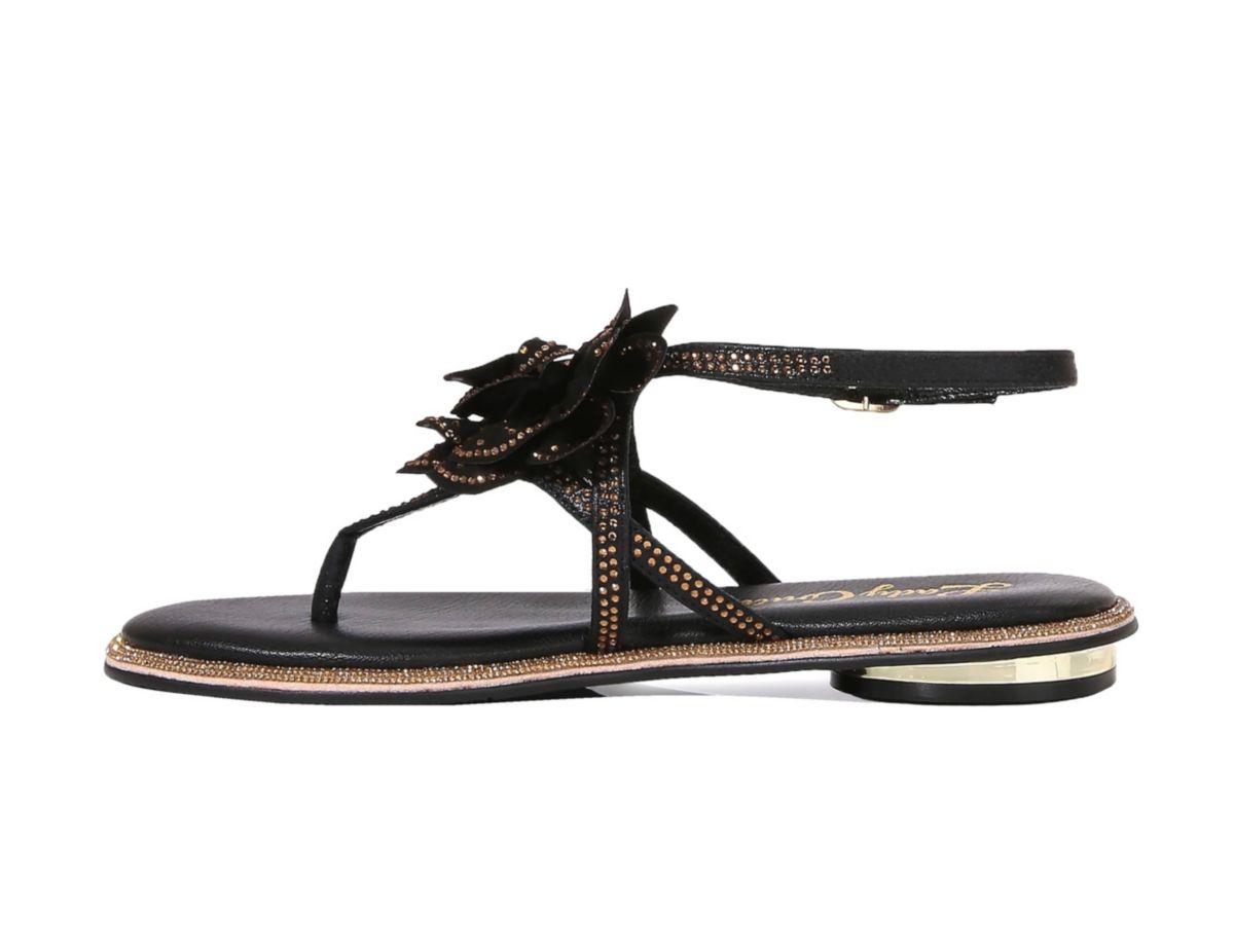 Maui, Flower Thong Flat Sandal