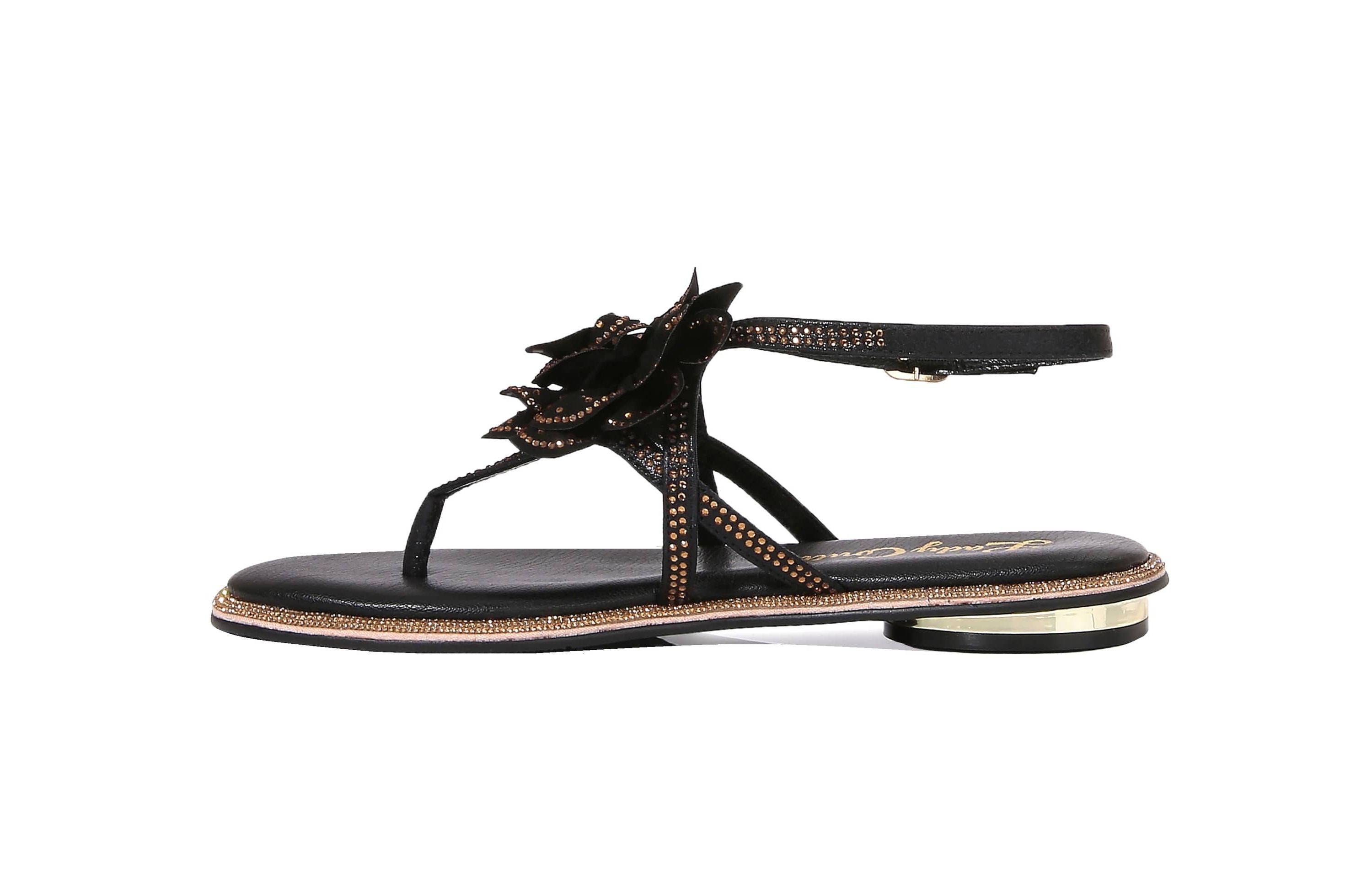 Maui, Flower Thong Flat Sandal