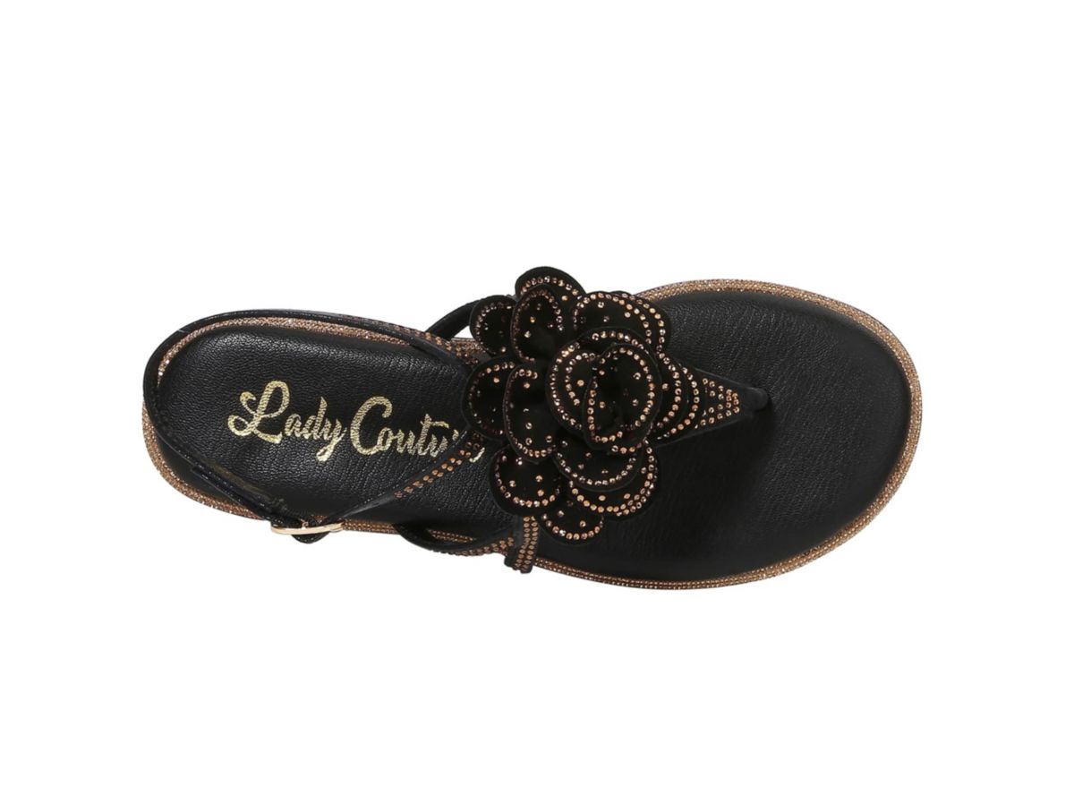 Maui, Flower Thong Flat Sandal