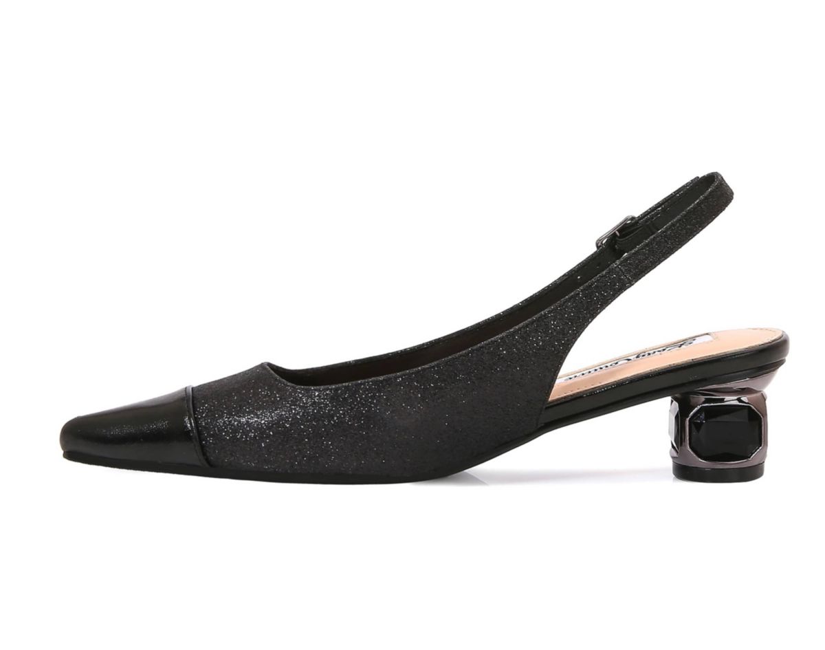 Saphire, Jewel Heel Slingback