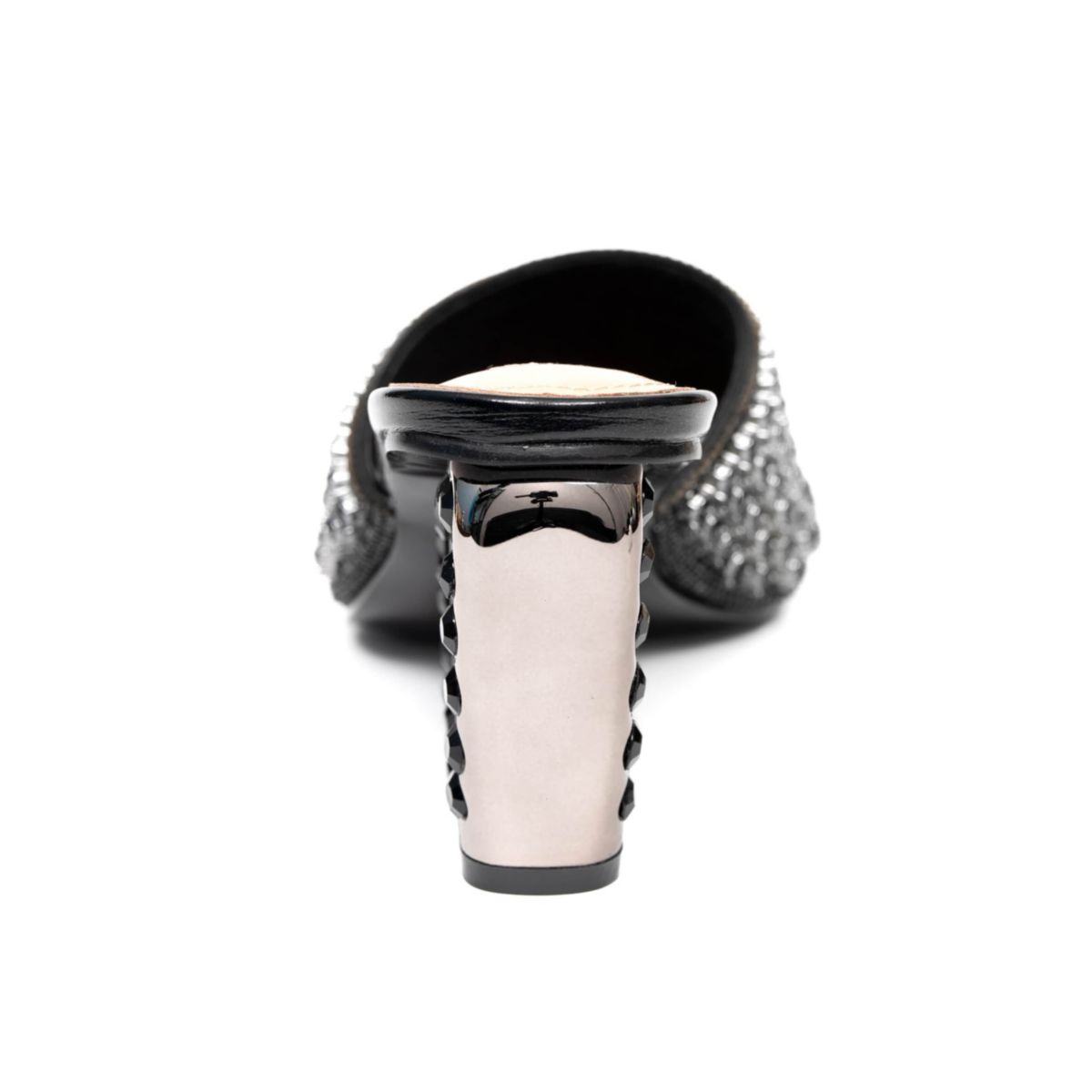 Royal, Rhinestone Jewel Heel Slide