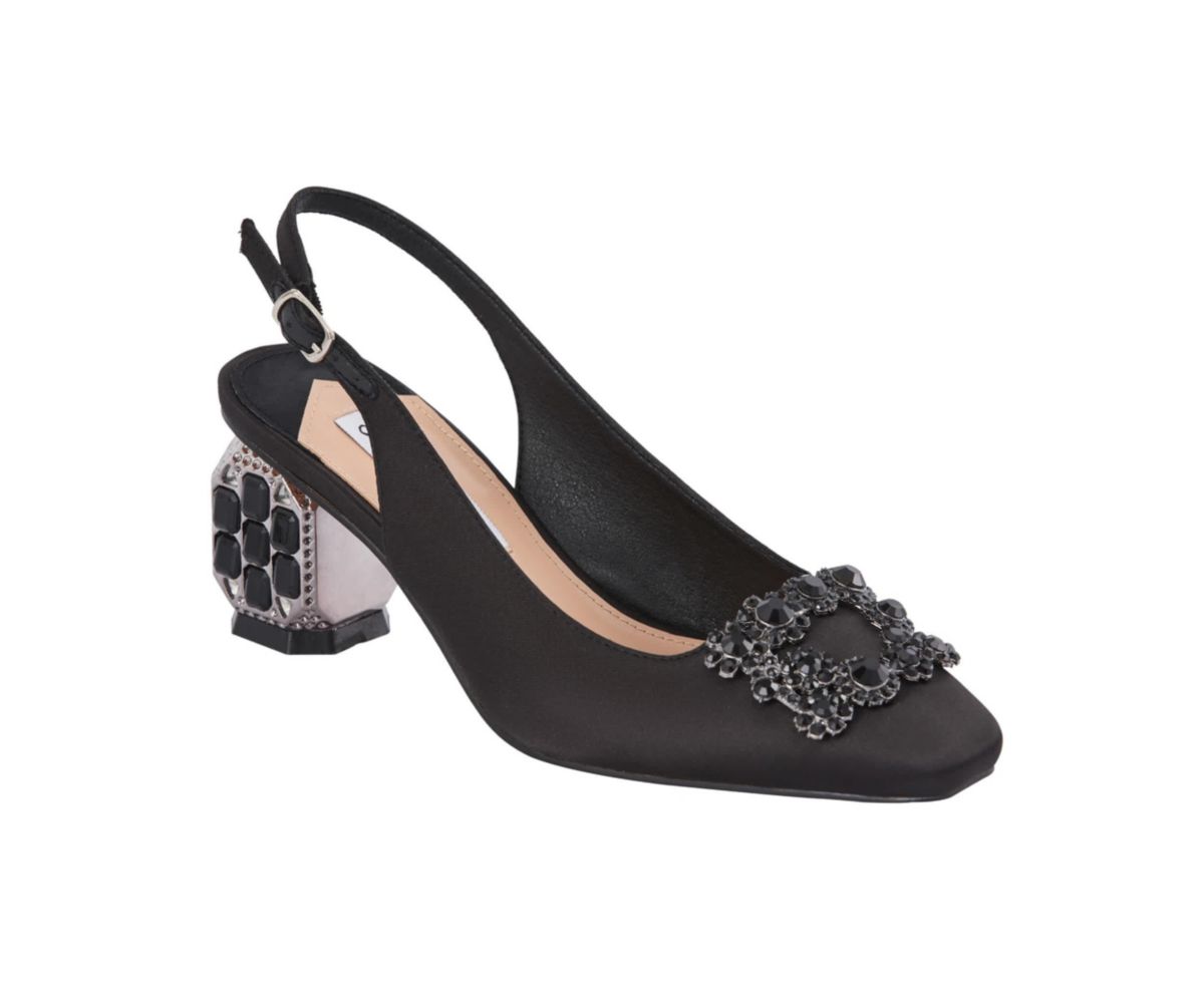 Precious, Jewel Heel Buckle Slingback