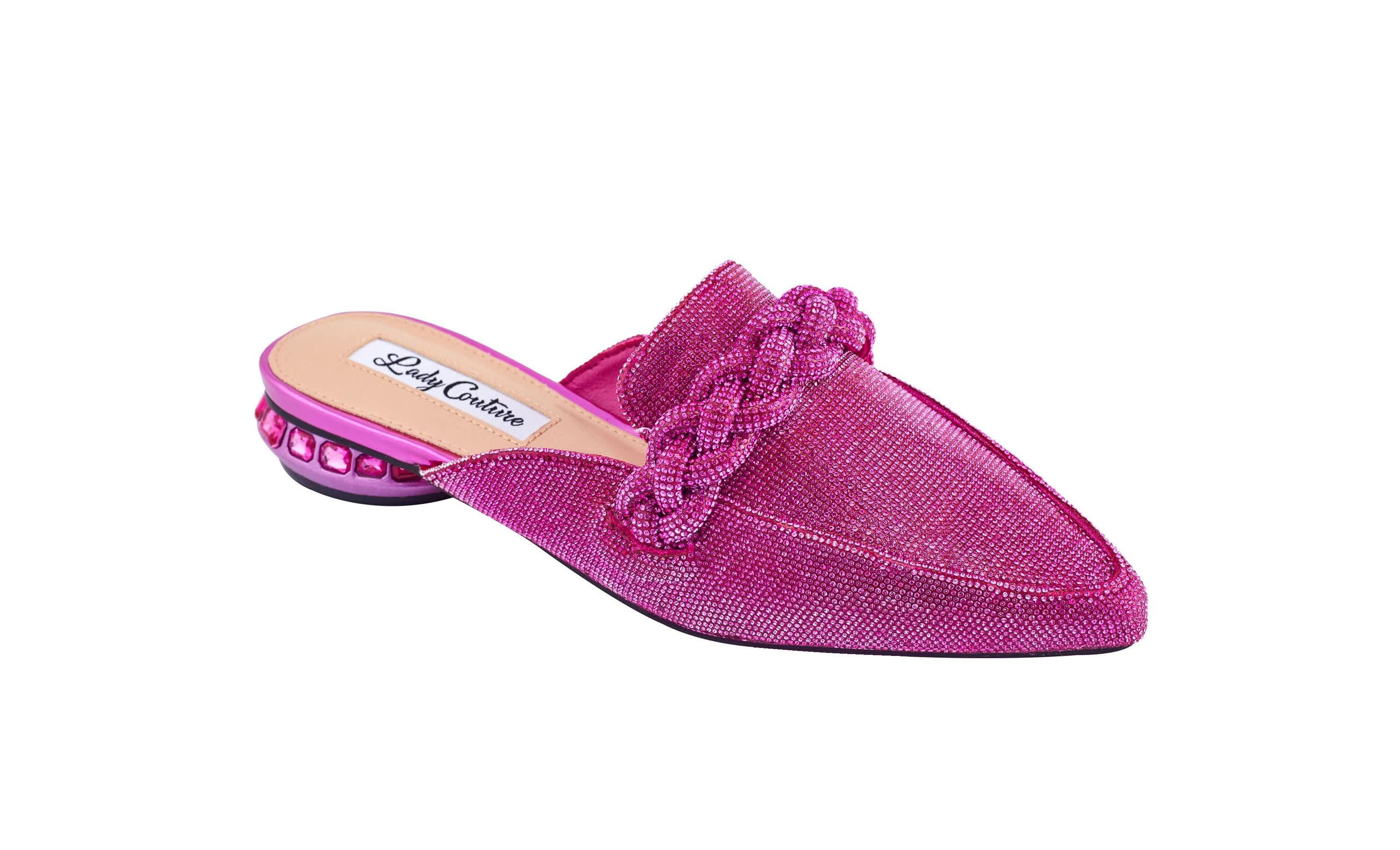 Monaco, Closed Toe One Band Microstones Mule