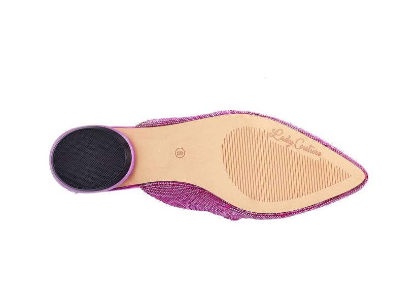 Monaco, Closed Toe One Band Microstones Mule