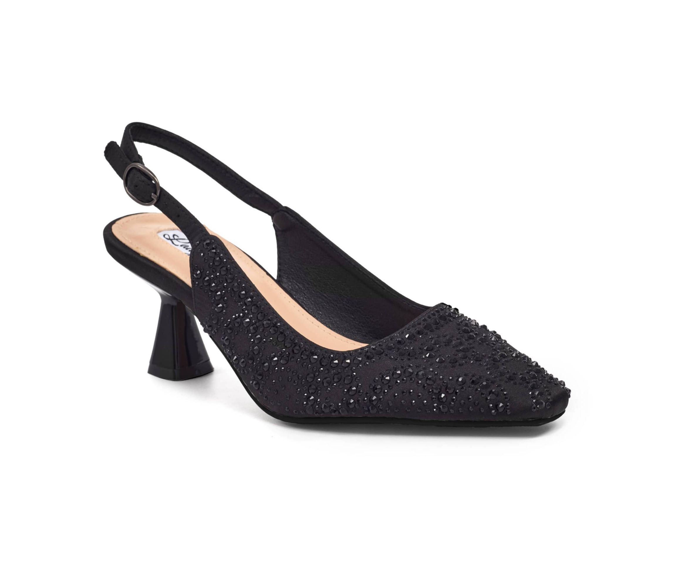 Lucy, Glitter Rhinestones Ankle Bootie