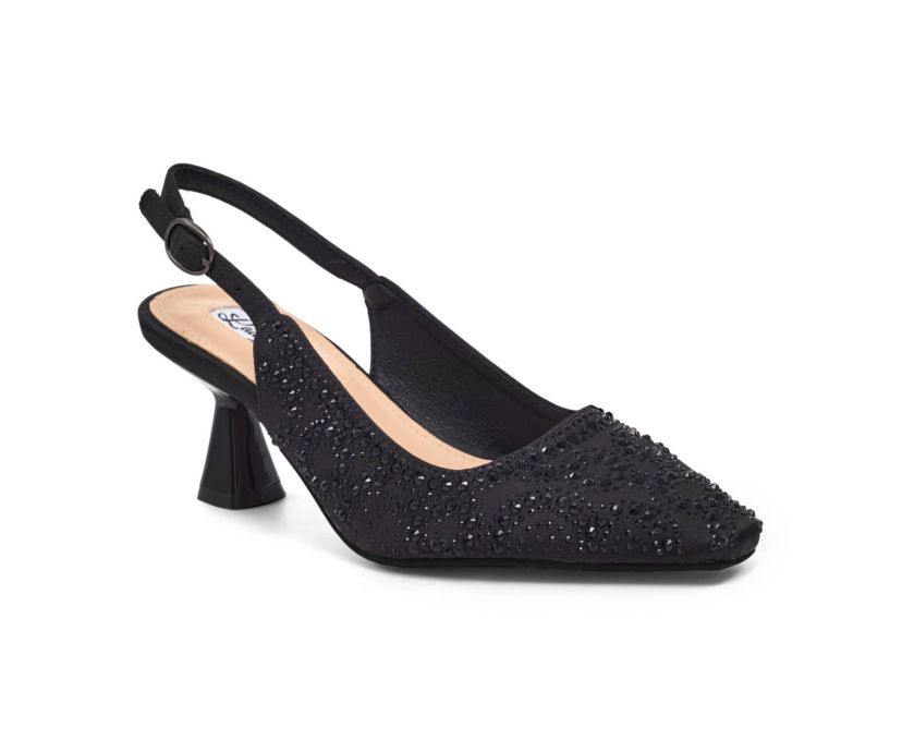 Lucy, Glitter Rhinestones Ankle Bootie
