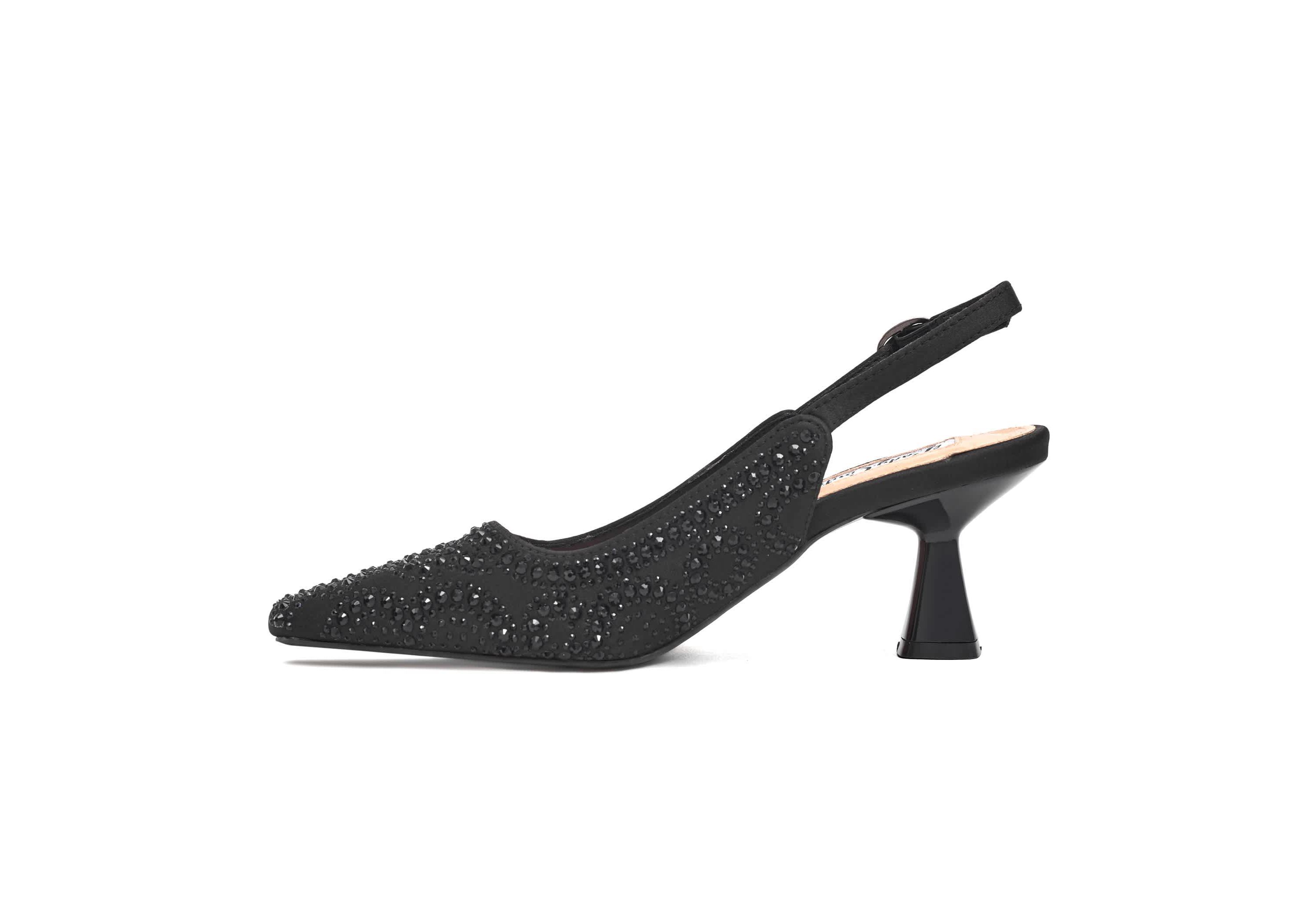 Lucy, Glitter Rhinestones Ankle Bootie