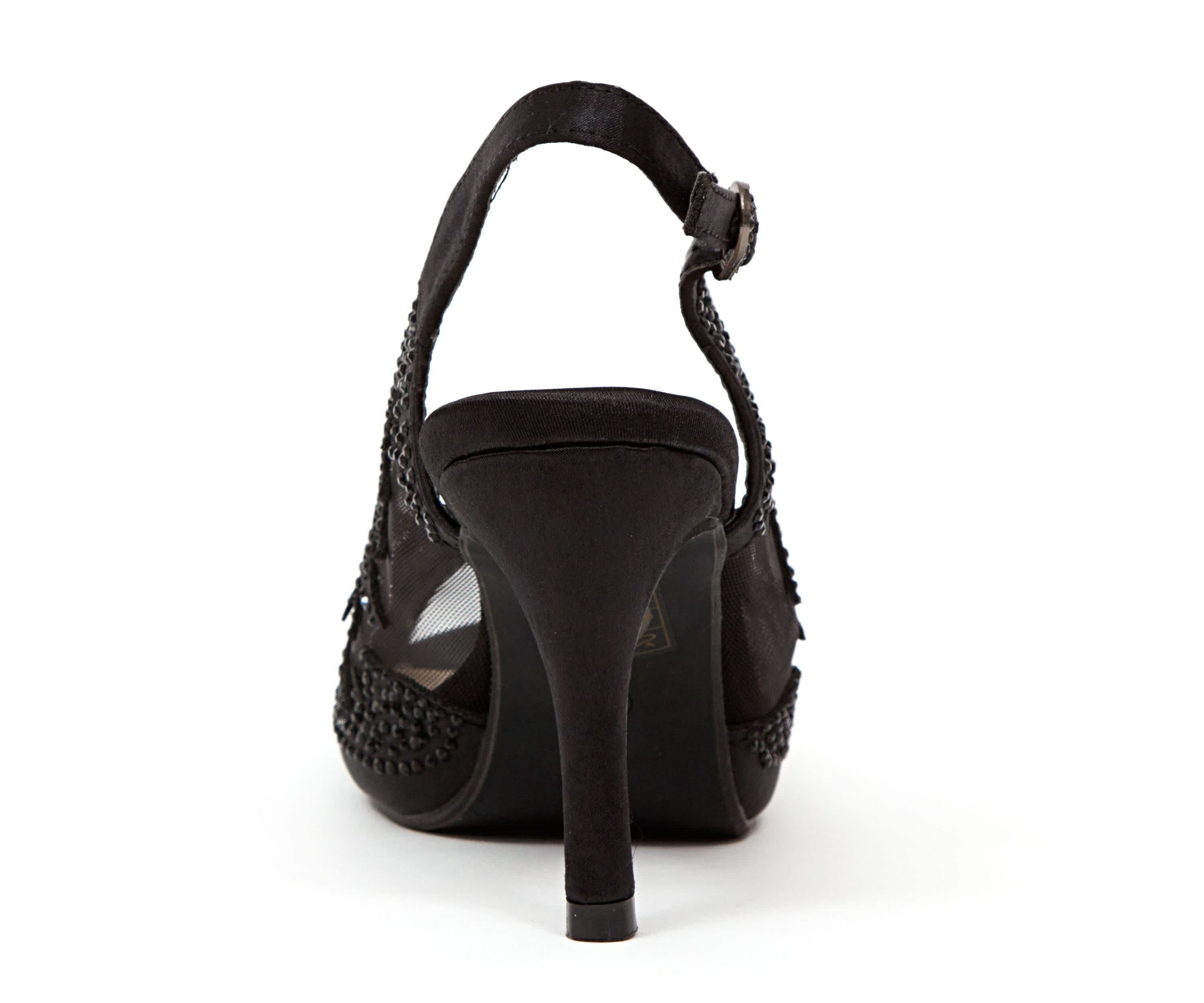 Spicy, Mesh Platform Sling Back