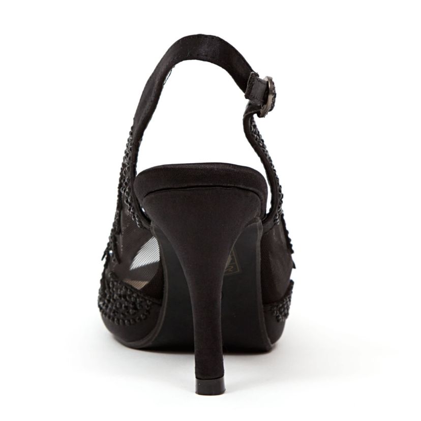 Spicy, Mesh Platform Sling Back