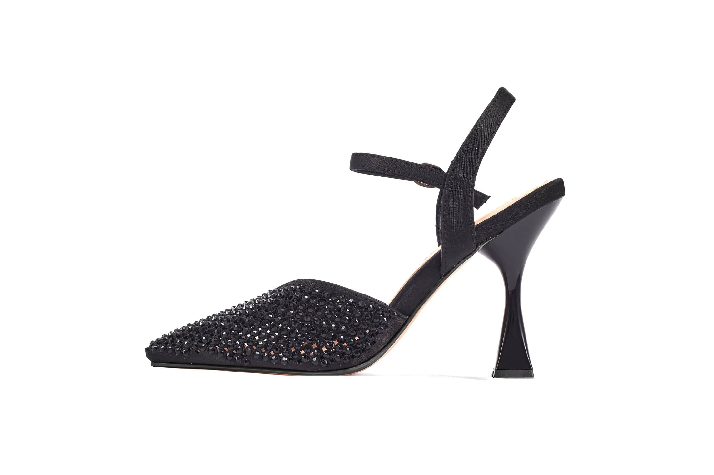 Tango, Rhinestone Metal Heel Pump