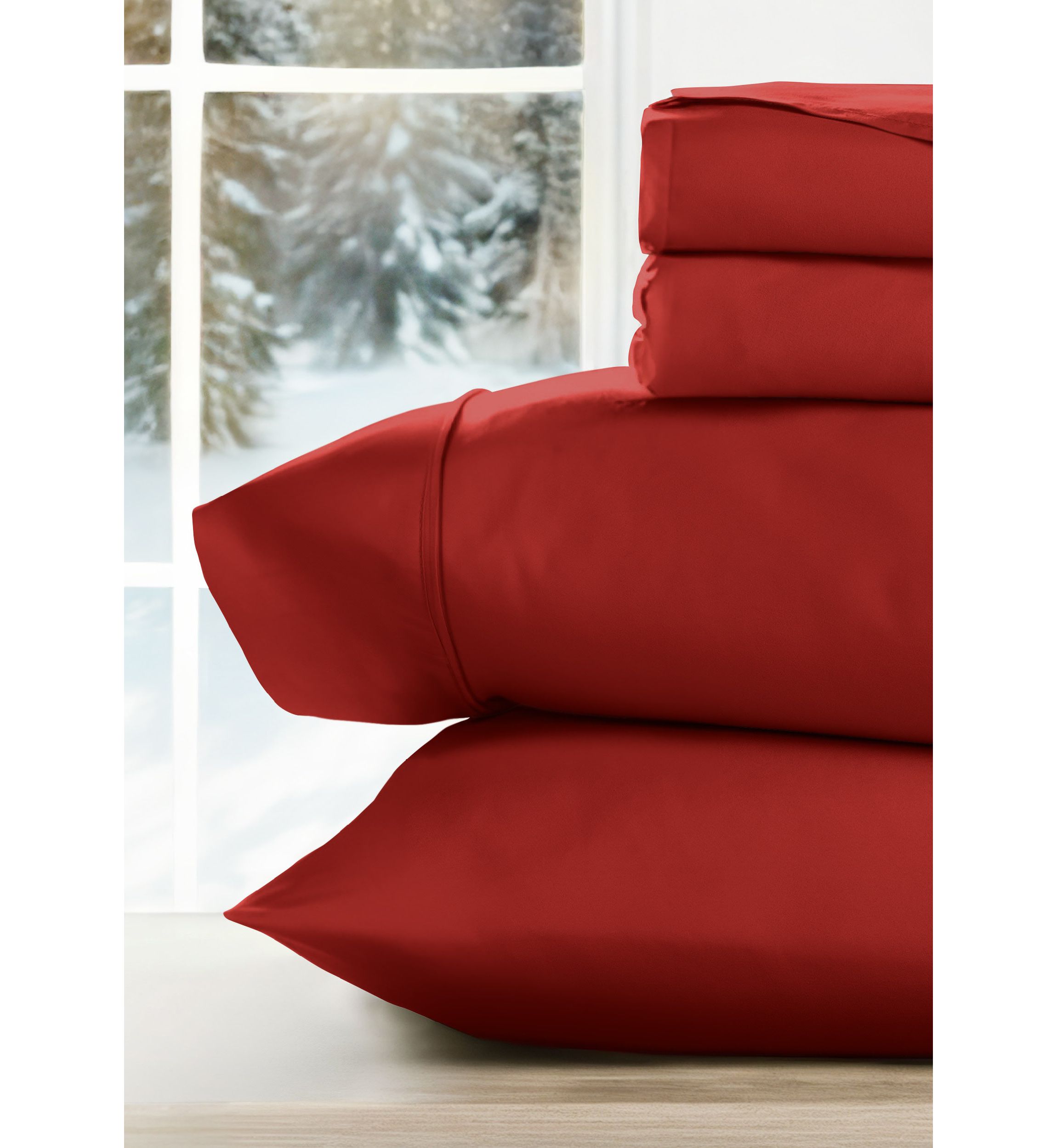 Ultra Soft Solid Christmas Sheet Set