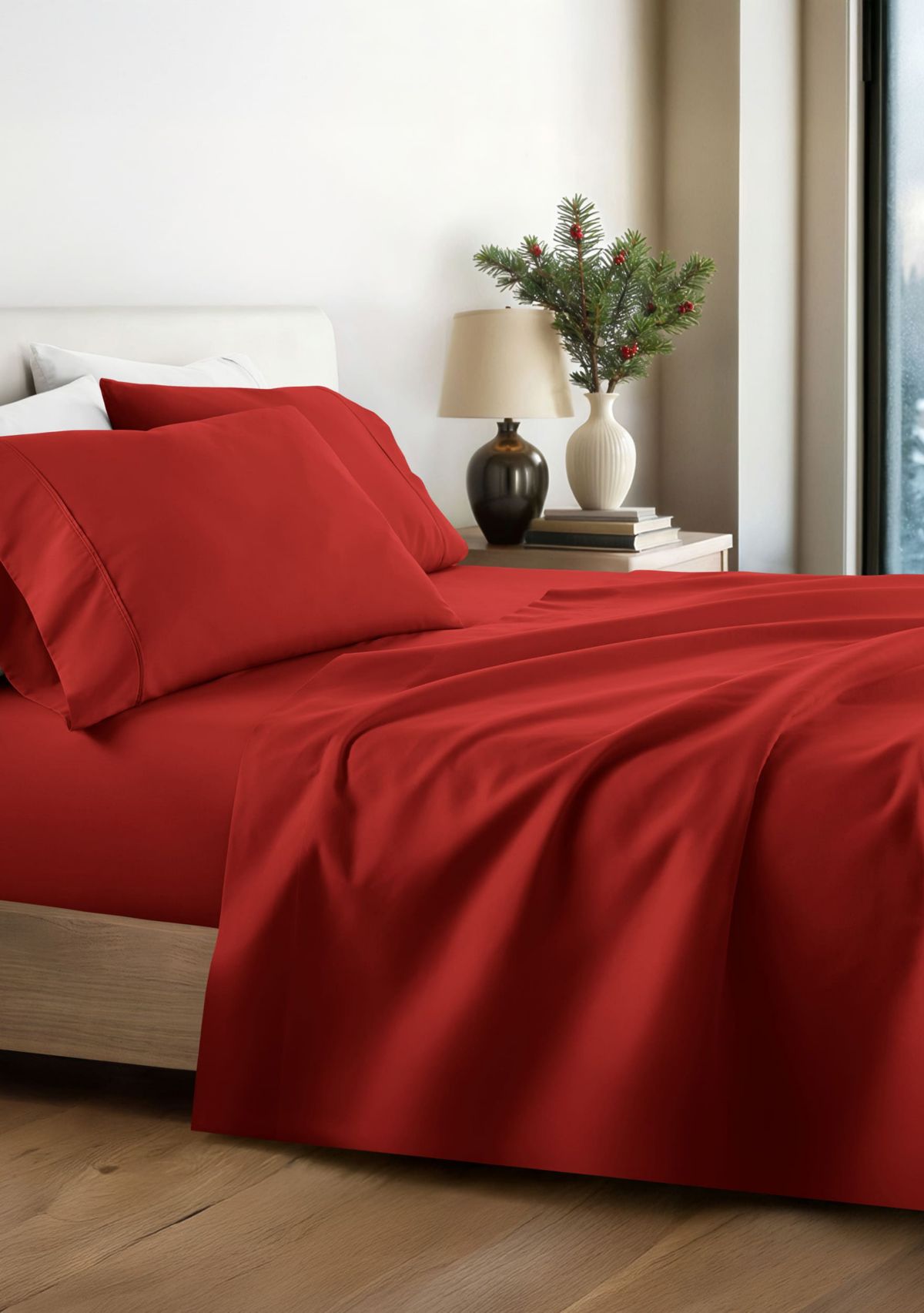 Ultra Soft Christmas Solid Sheet Set