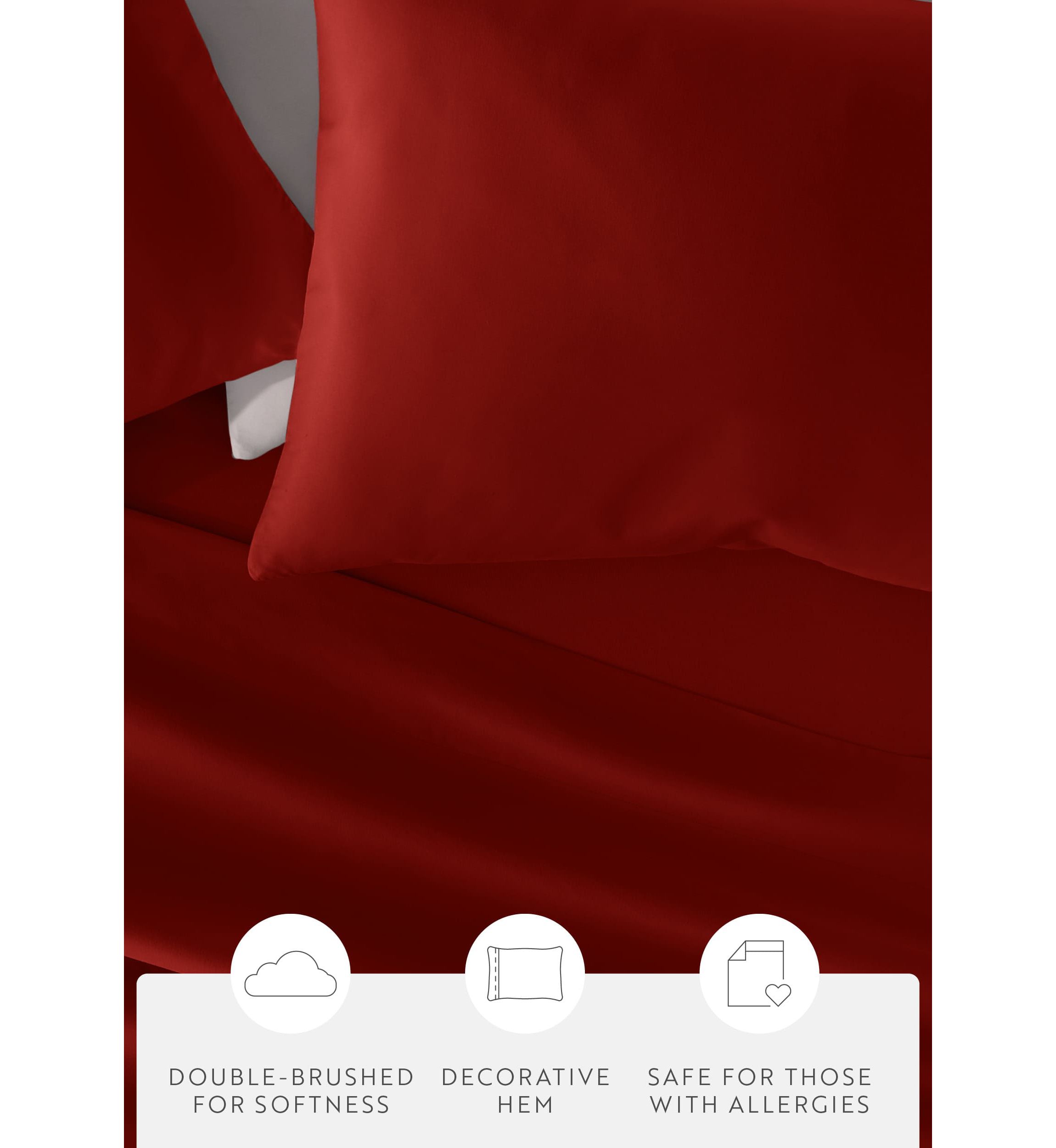 Ultra Soft Solid Christmas Sheet Set