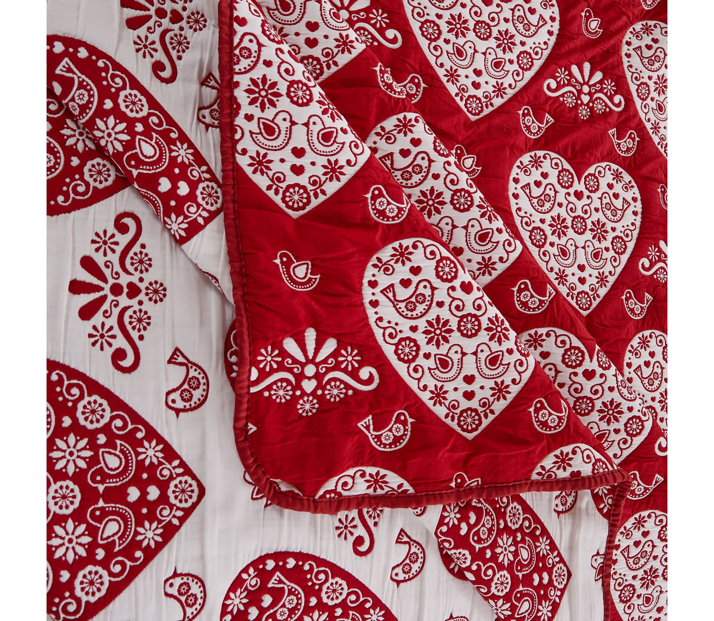 Lovebirds Coverlet Set