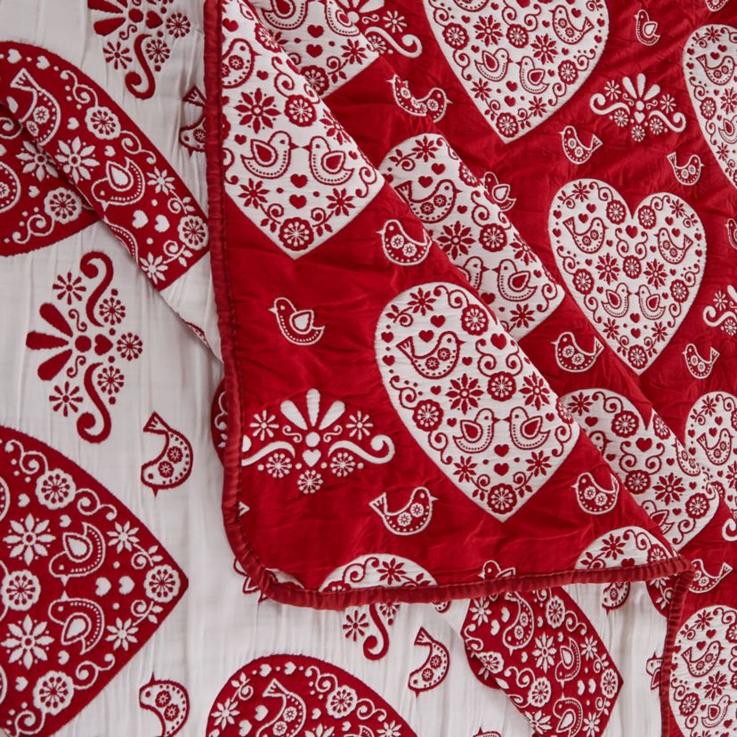 Lovebirds Coverlet Set