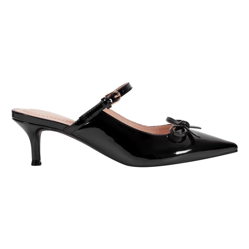 Amoss Slip-on Pointy Toe Dress Heeled Mules