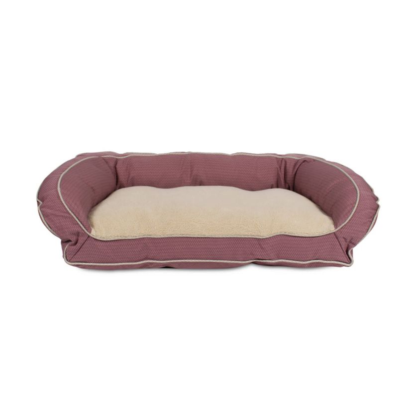 GreenDog Checkered Wave Bolster Bed