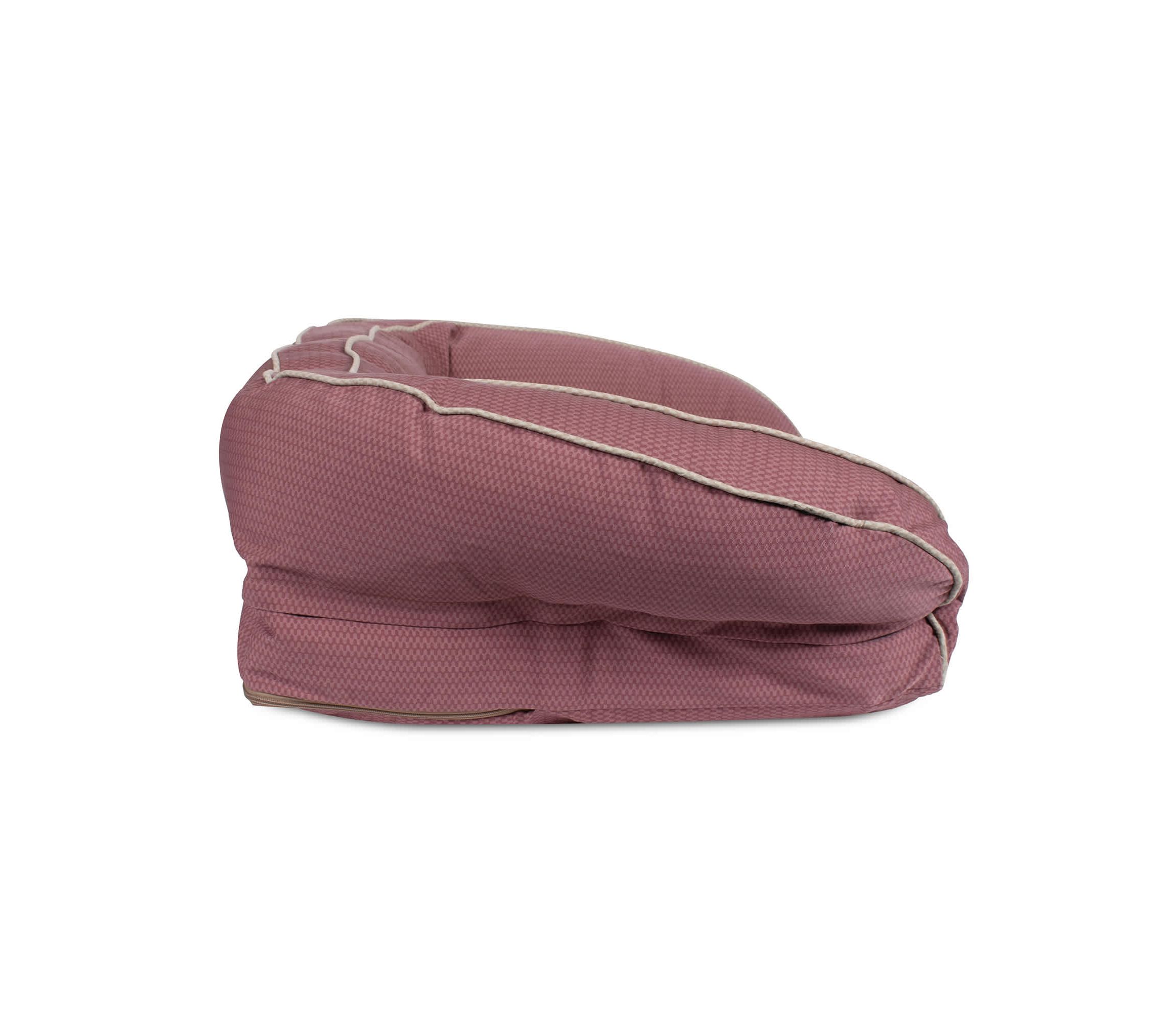 GreenDog Checkered Wave Bolster Bed