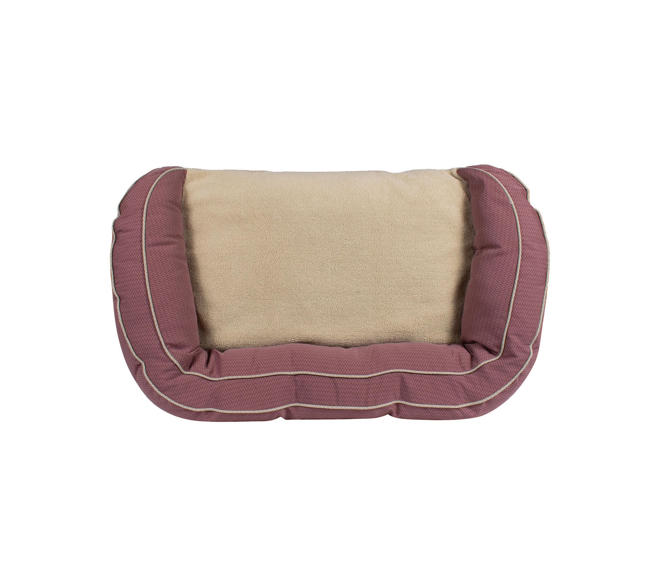 GreenDog Checkered Wave Bolster Bed