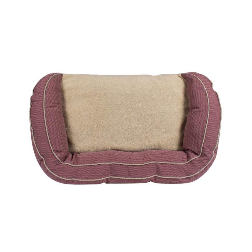 GreenDog Checkered Wave Bolster Bed