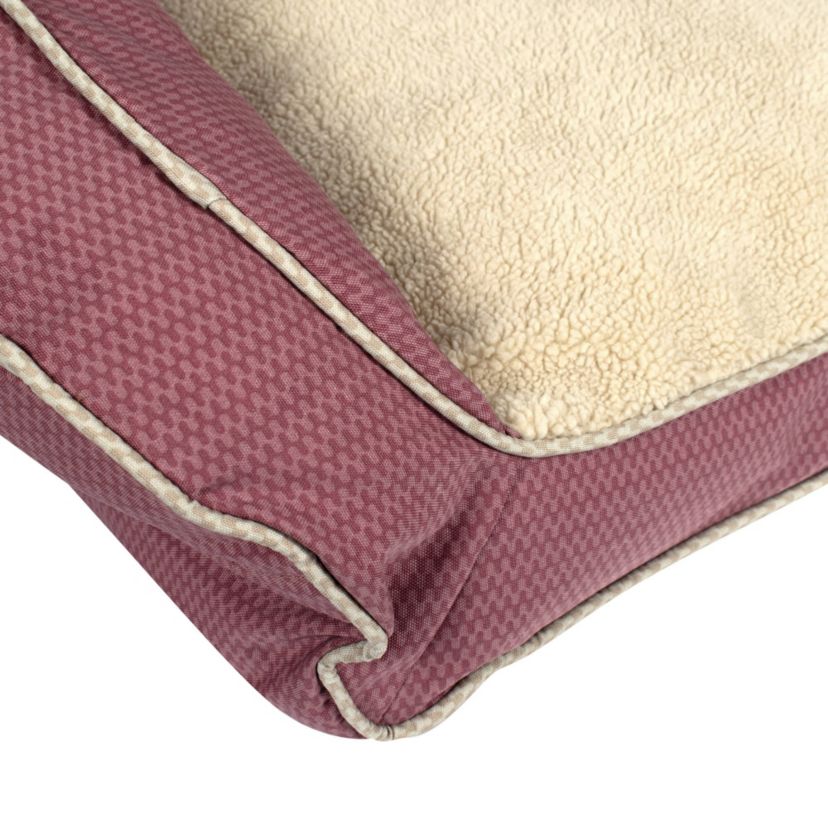 GreenDog Checkered Wave Bolster Bed