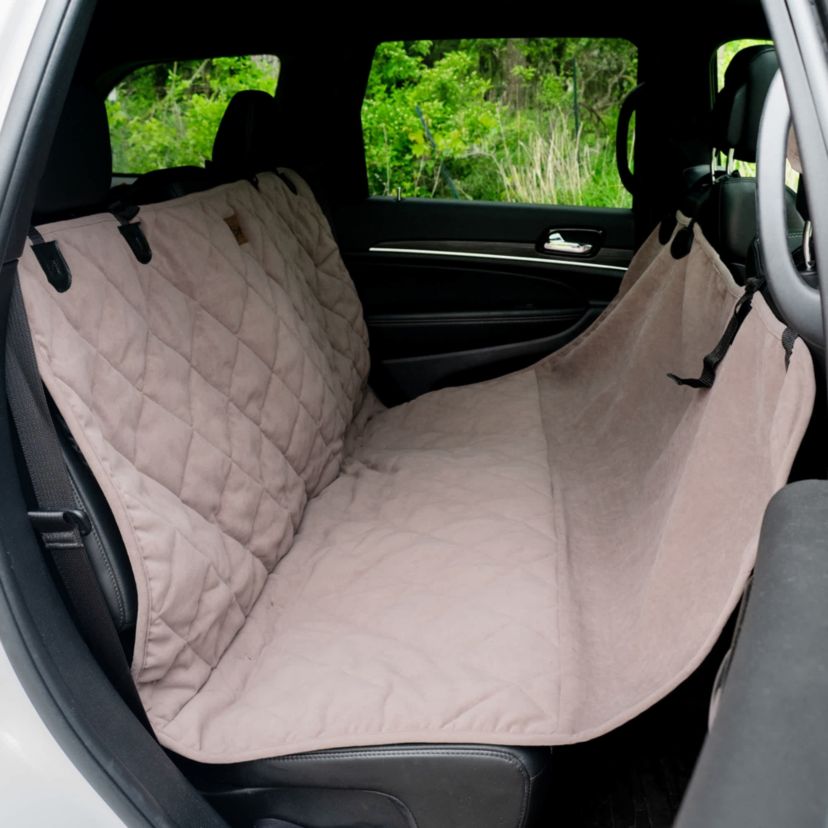 Quilted Microfiber Rear Seat Protector
