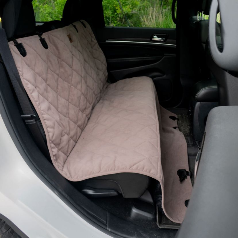Quilted Microfiber Rear Seat Protector