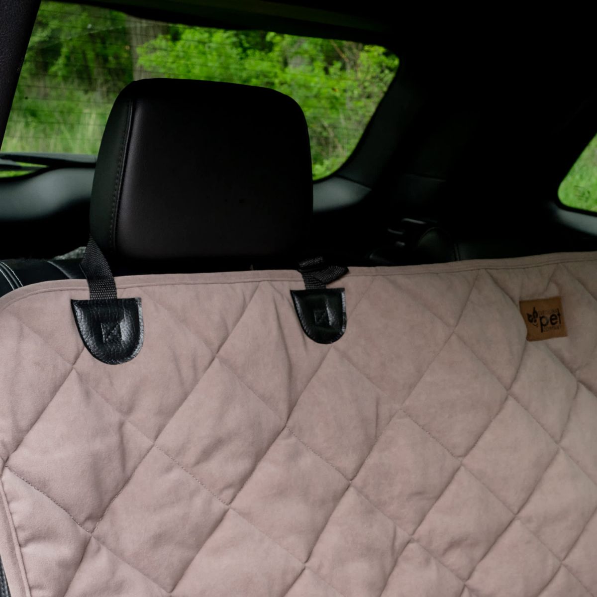 Quilted Microfiber Rear Seat Protector