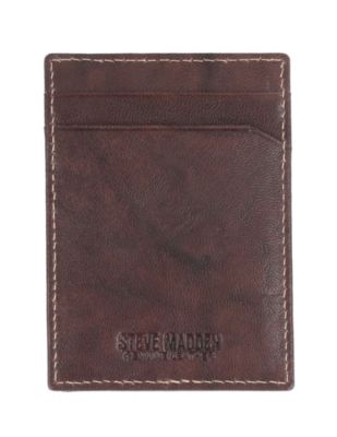 Men's Steve Madden Antique Money Clip, Brown