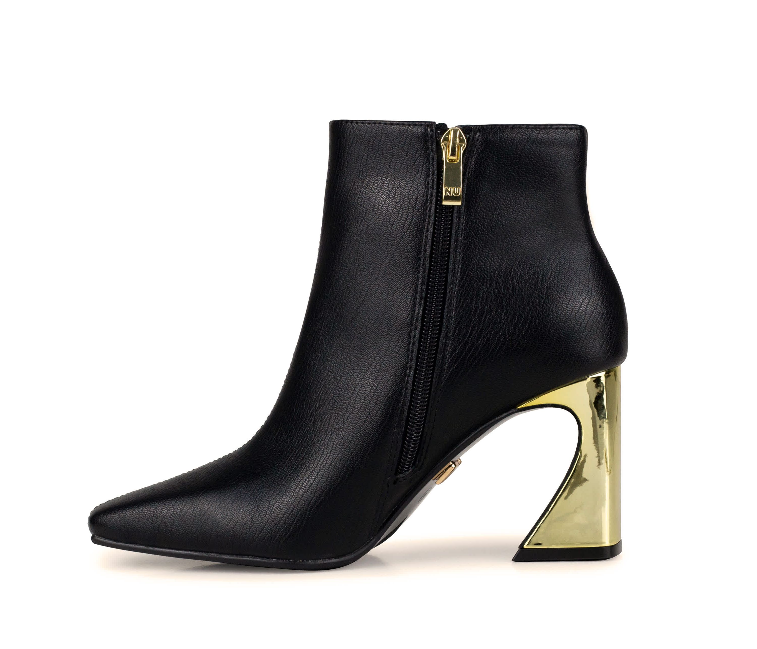 Lush, Double Zipper Metal Heel Boot