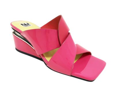 Ninety Union Women's Magical Metallic Trim Wedge Sandal