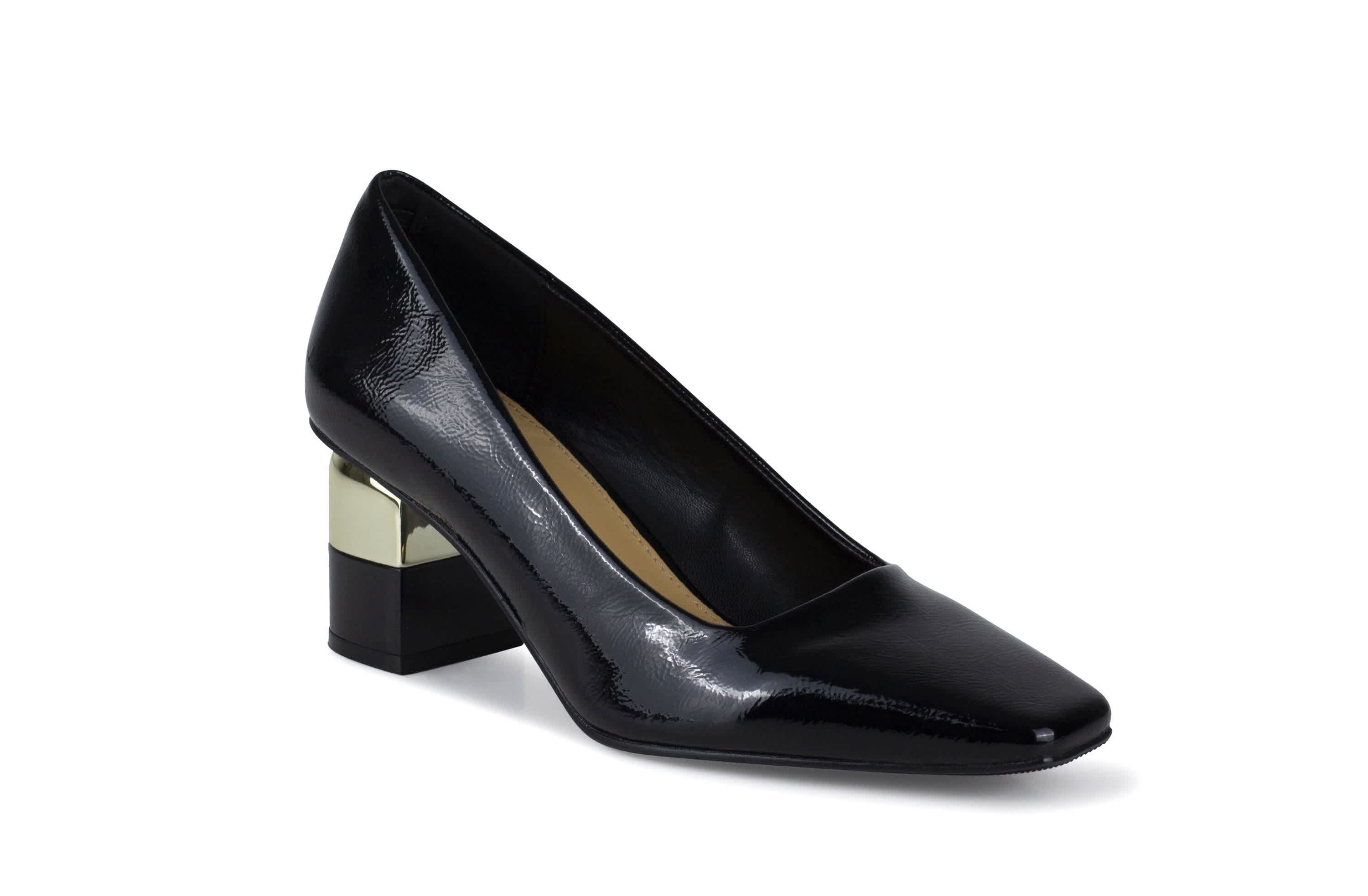 Melody, Metal Heel Square Toe Pump
