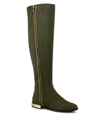 Ninety Union Women's Majestic Zippers Metal Heel Boot