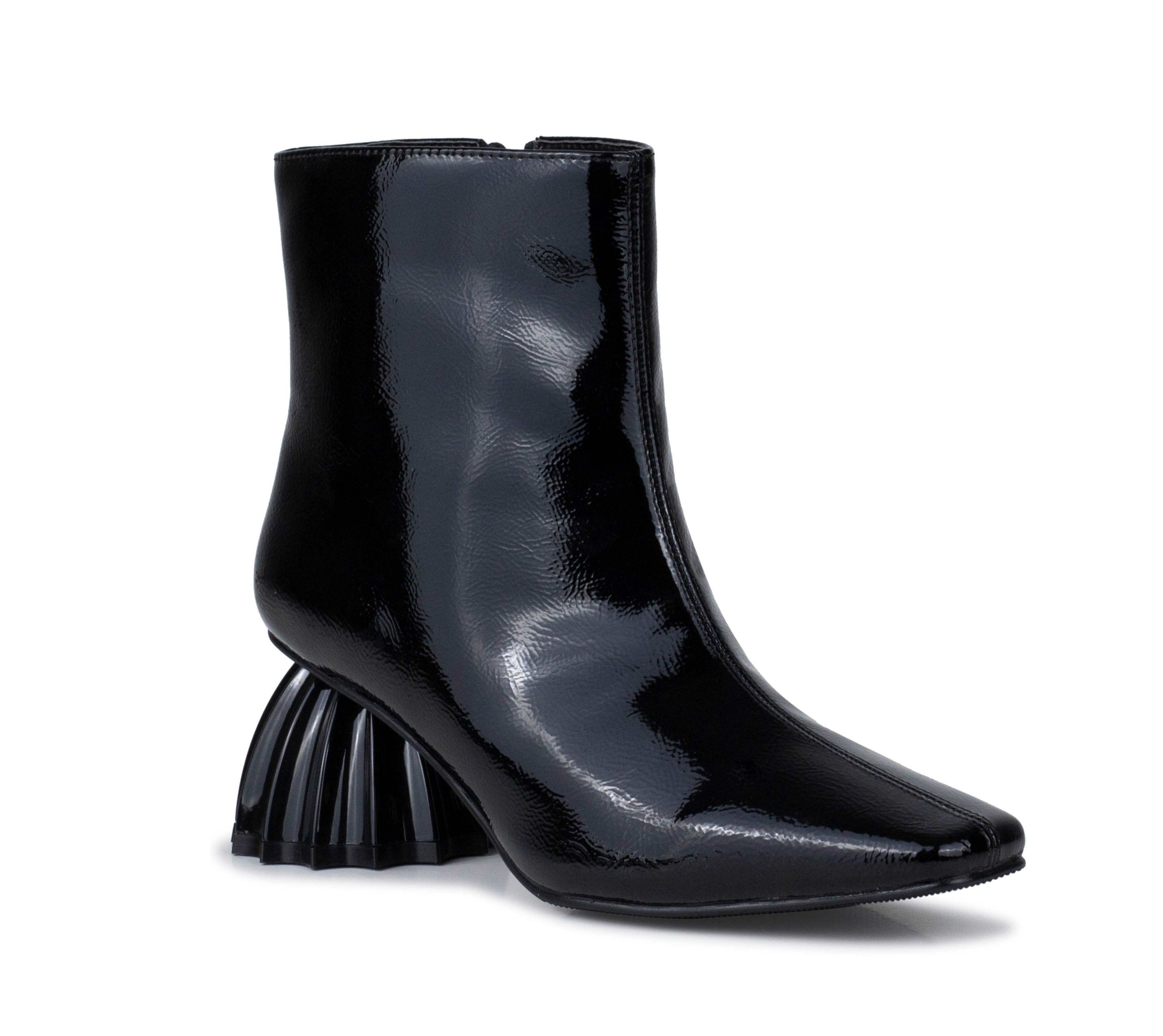 Napoli, Seashell Metallic Heel Bootie