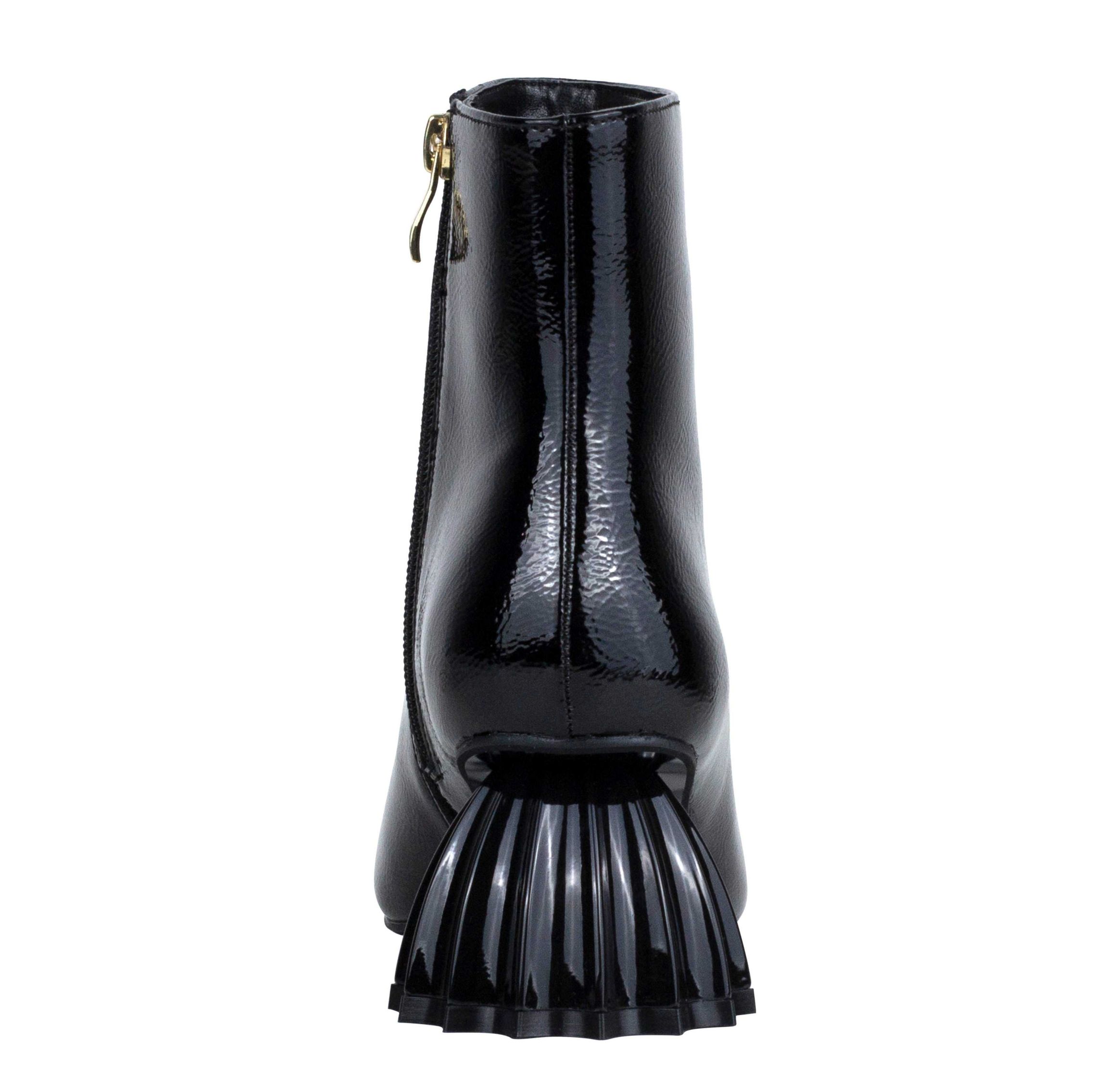 Napoli, Seashell Metallic Heel Bootie