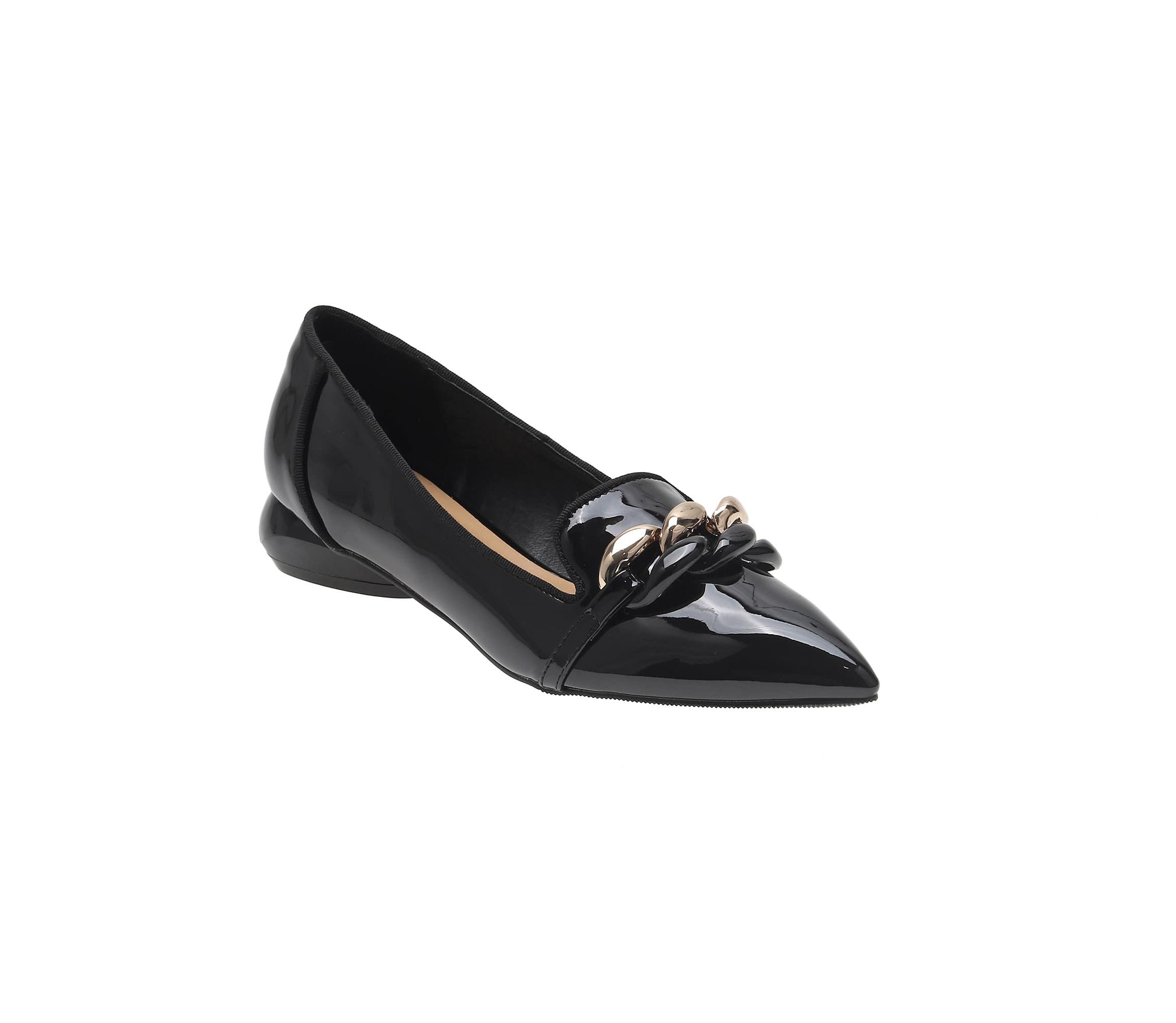 Mira, Chain And Metal Heel Flat