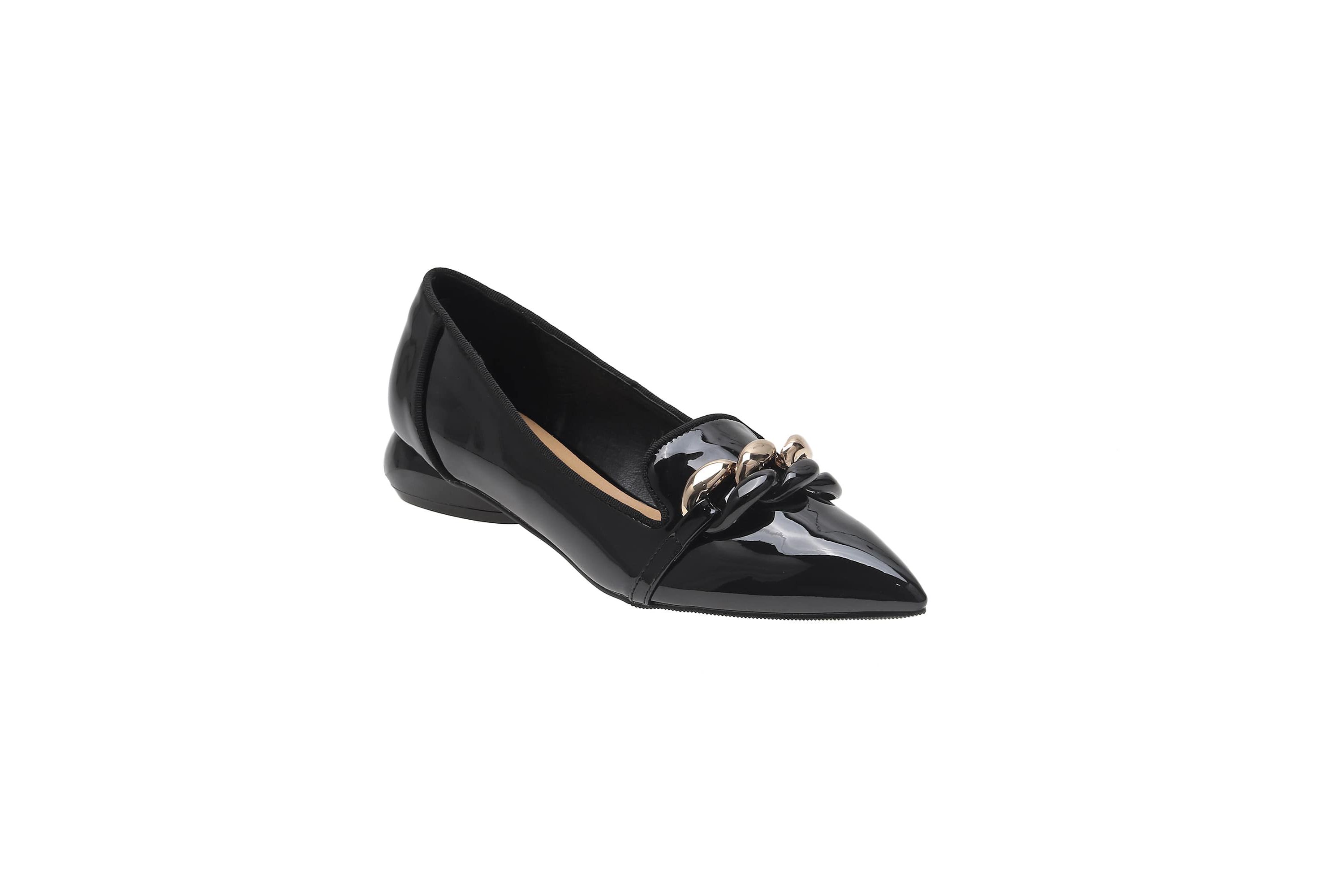 Mira, Chain And Metal Heel Flat