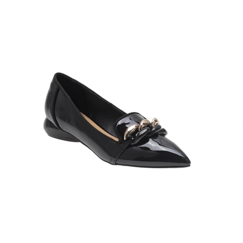 Mira, Chain And Metal Heel Flat