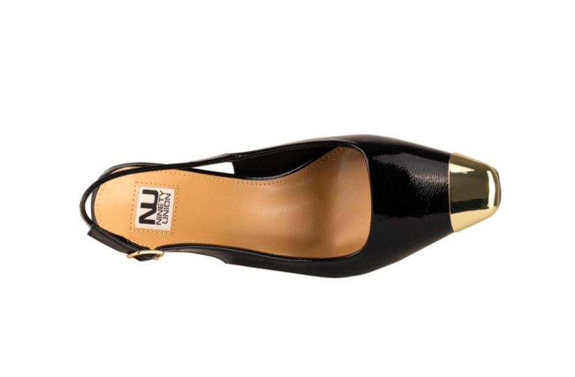 Nova, Metal Toe, Metal Heel Slingback