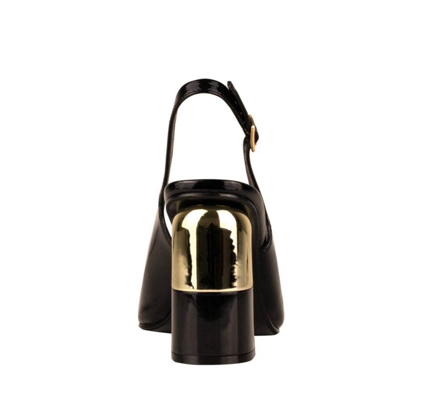 Nova, Metal Toe, Metal Heel Slingback