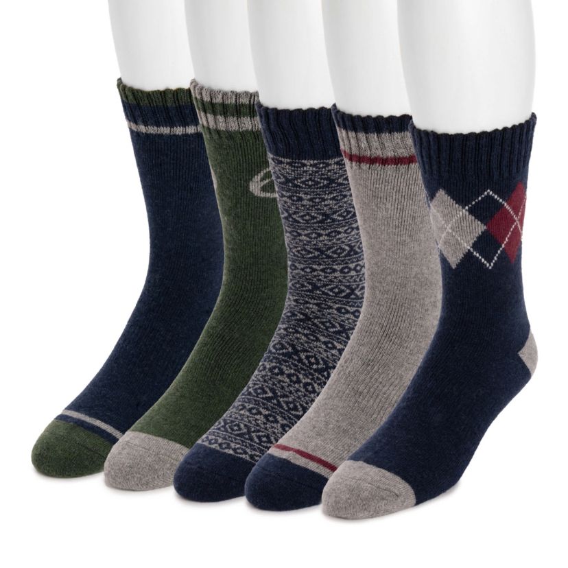 5pk Wool Socks