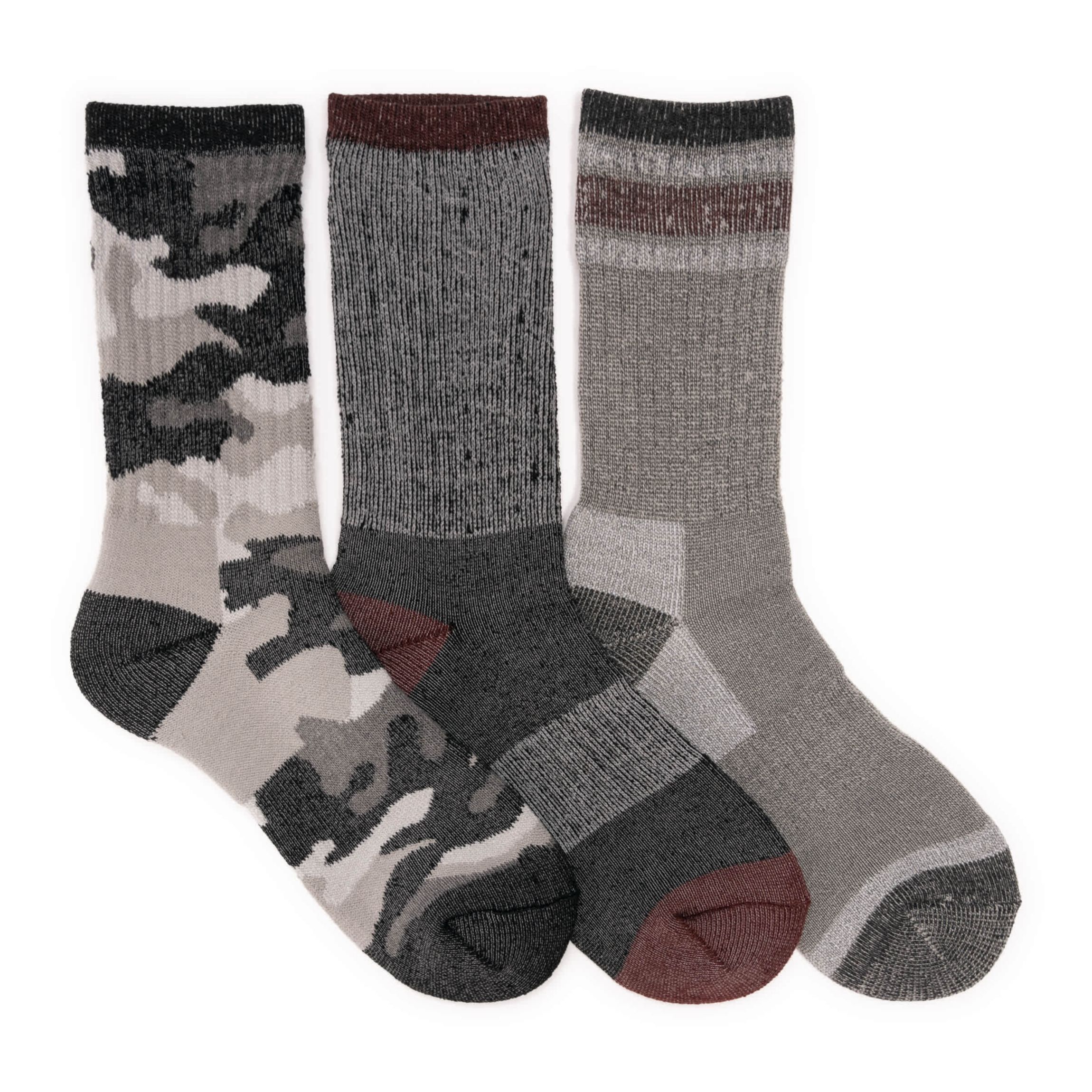 Crew Hike Heat Retainer Socks (3 Pack)