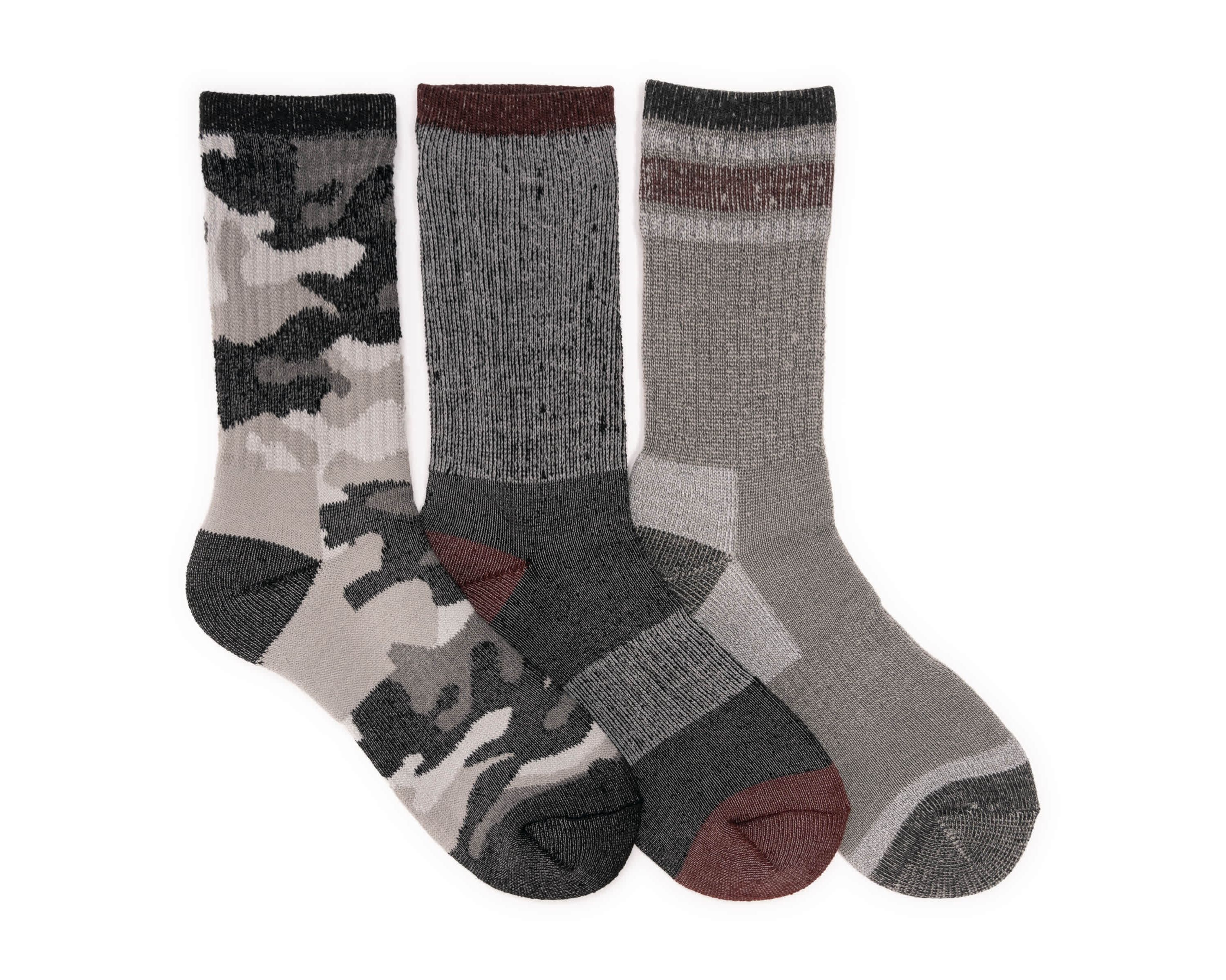 Crew Hike Heat Retainer Socks (3 Pack)