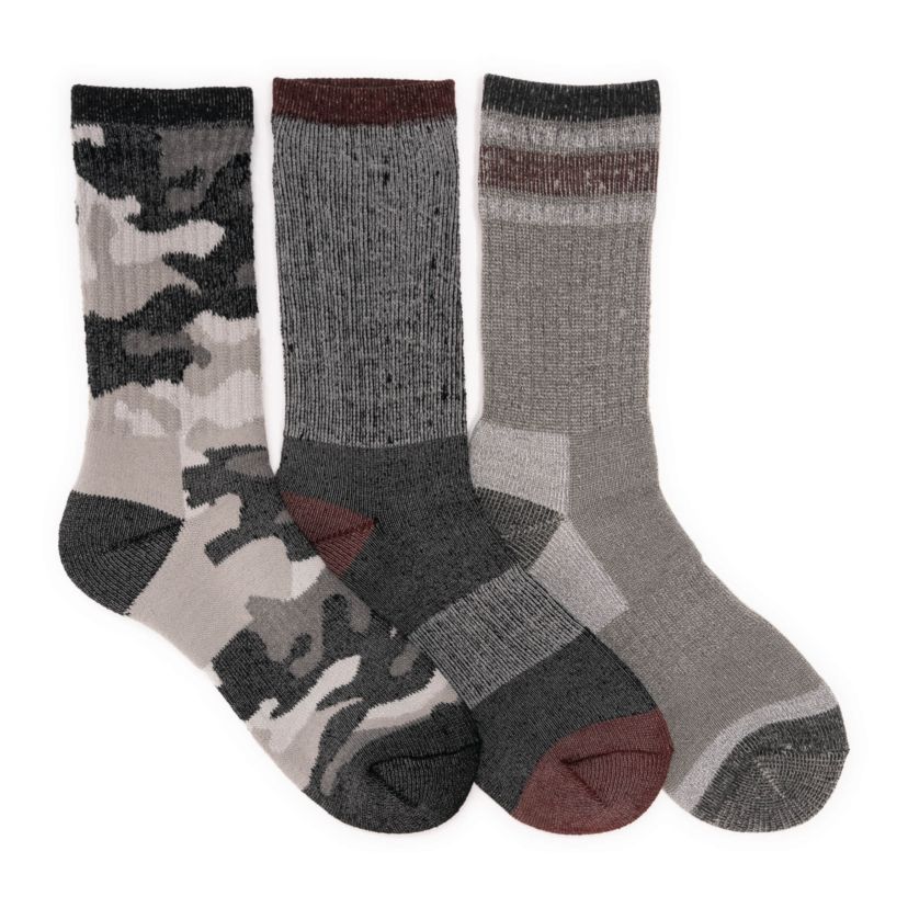 Crew Hike Heat Retainer Socks (3 Pack)